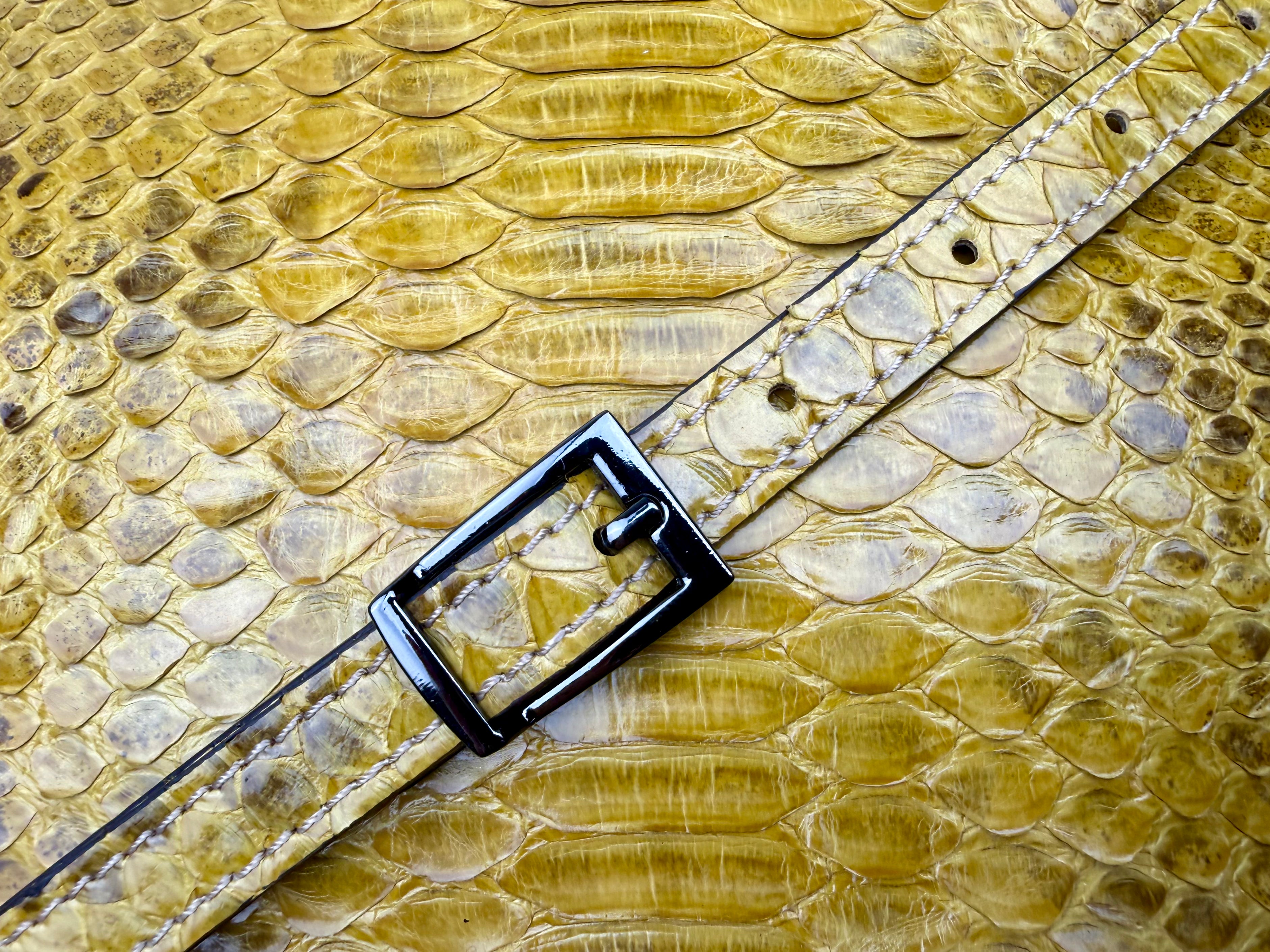 Saponetta Python Yellow