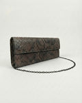 Long Clutch Cherry Brown