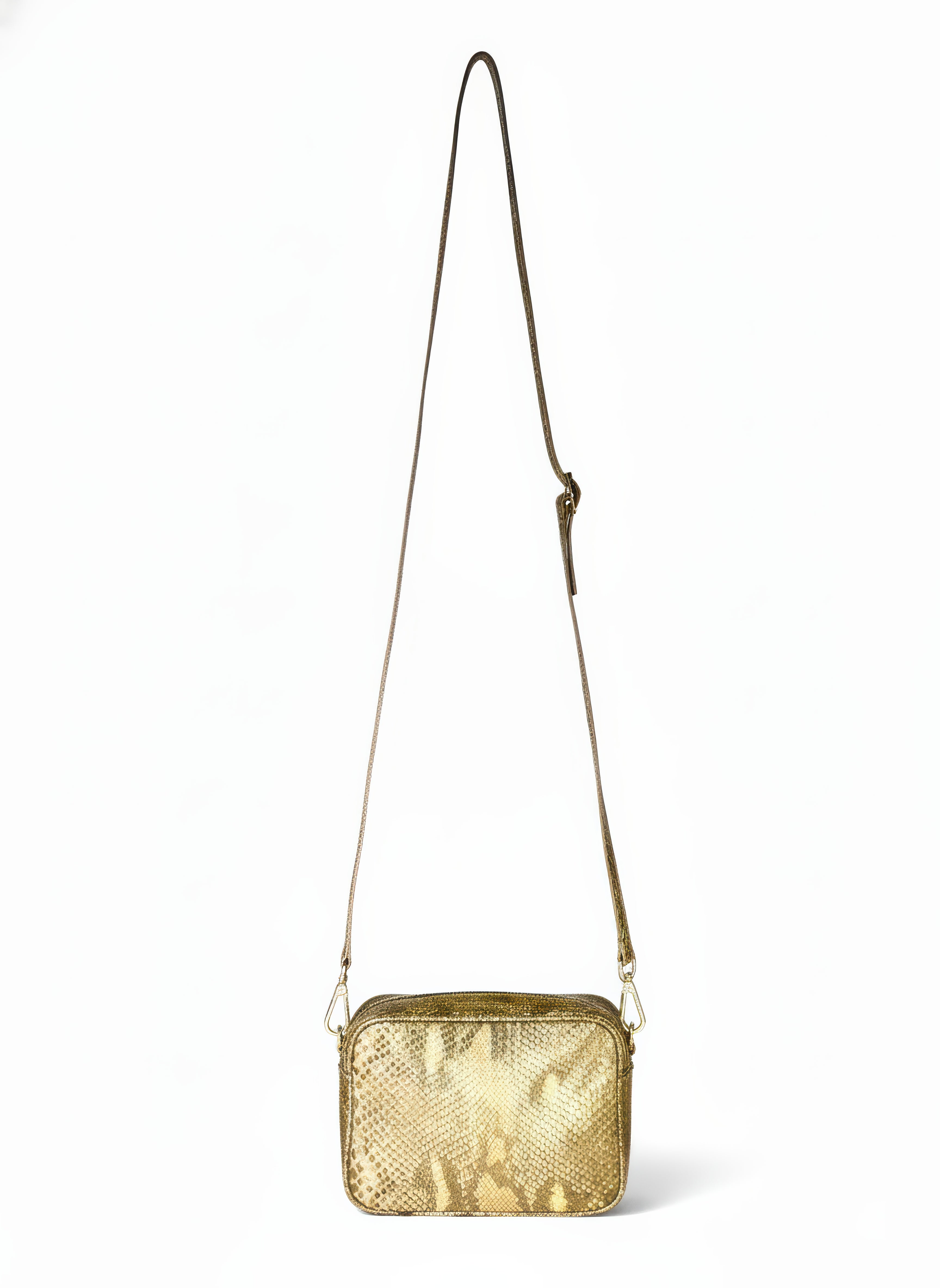 Saponetta Python Gold