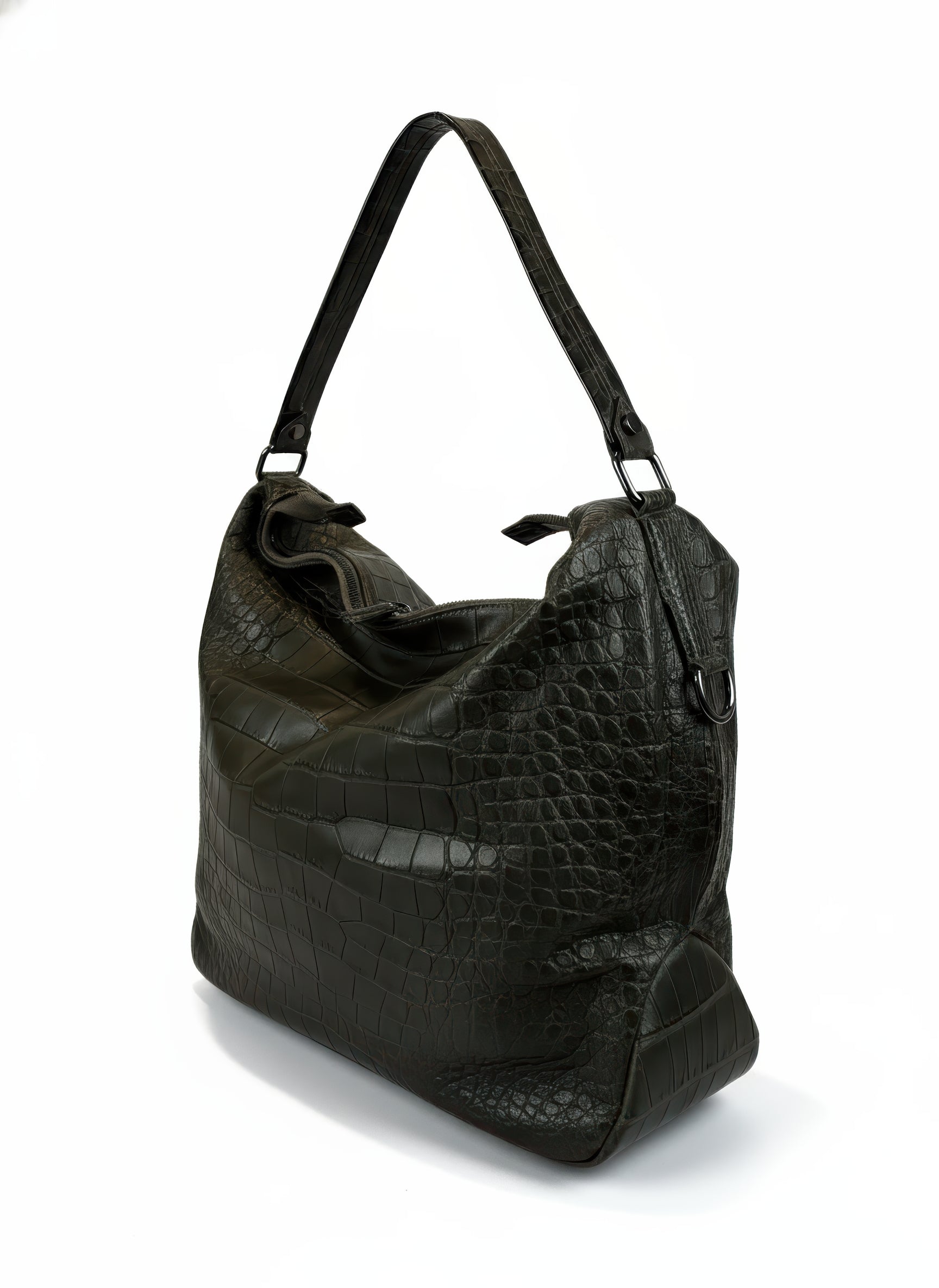 Petra Croco Dark Green