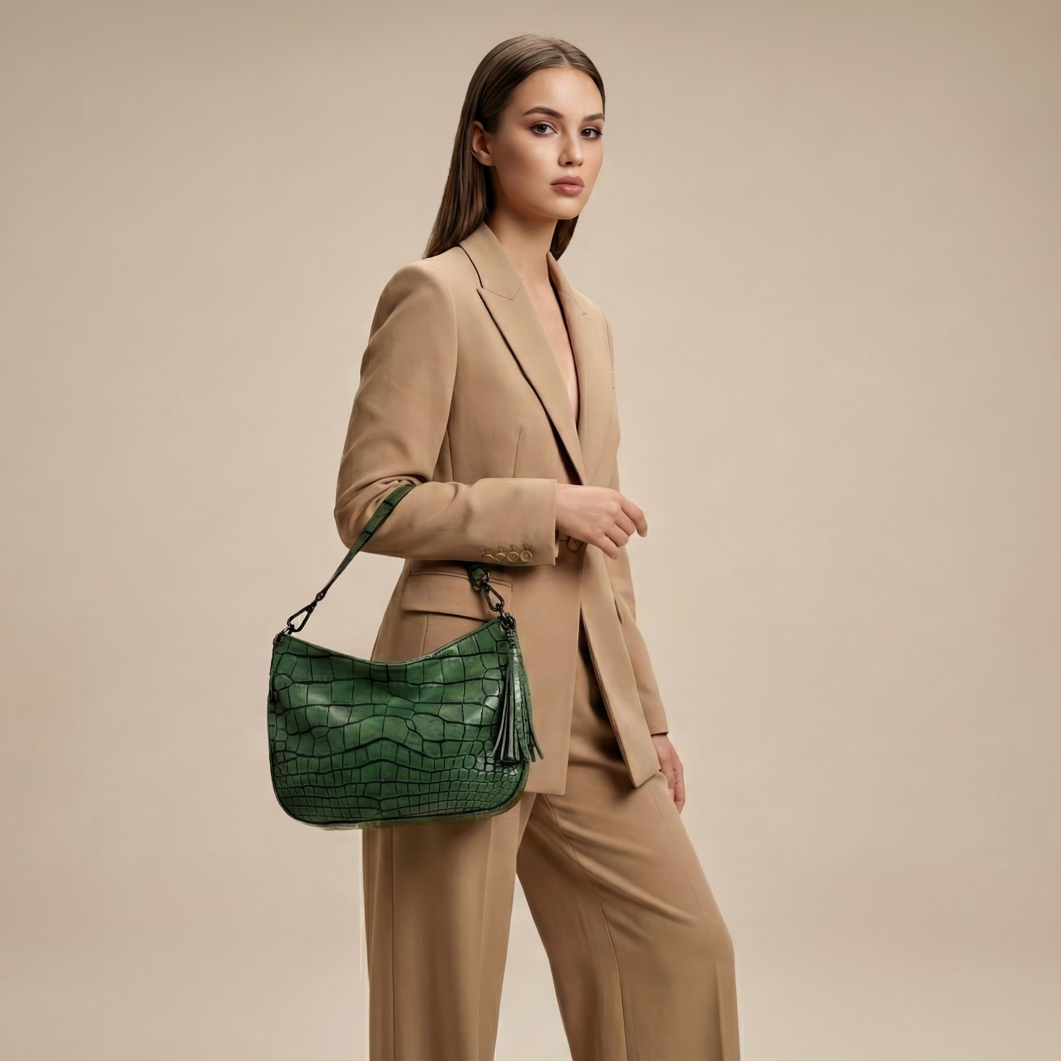 Coachanella Croco Green