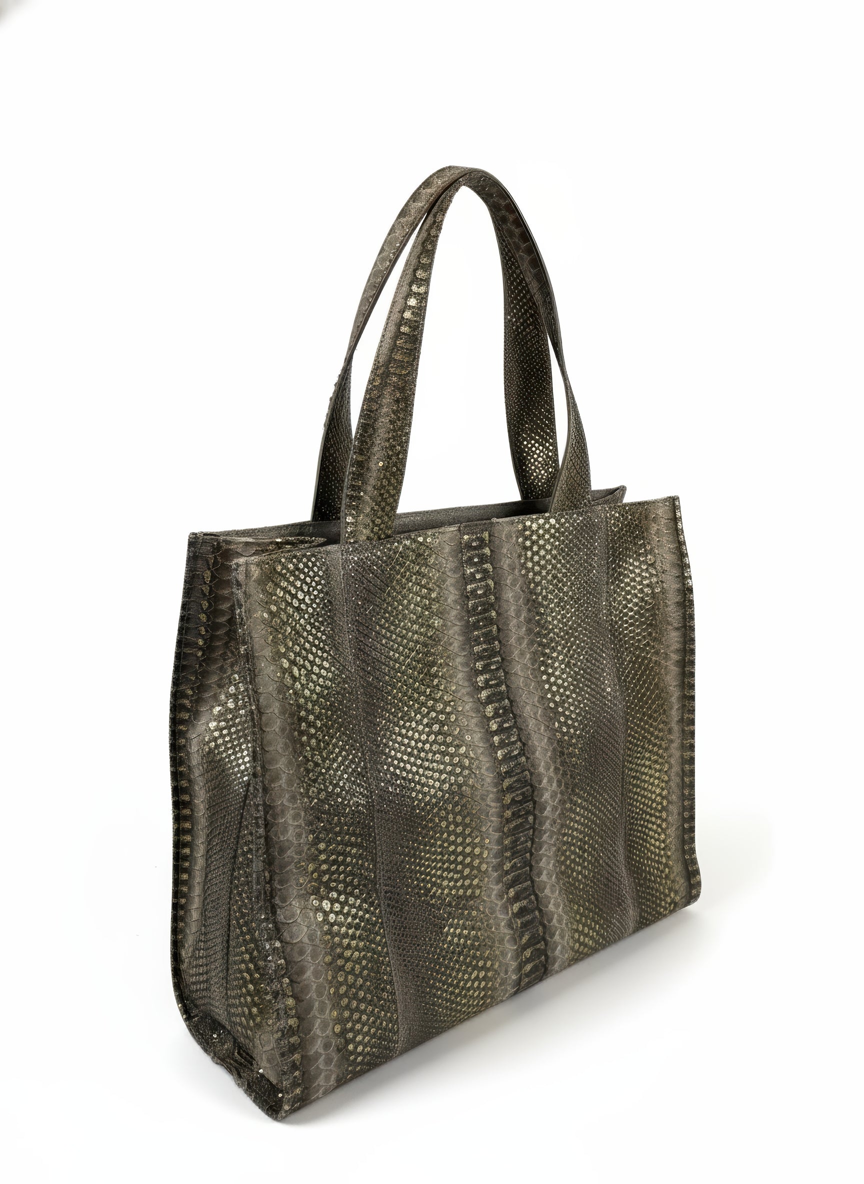 Shopper Python Brown-Gold