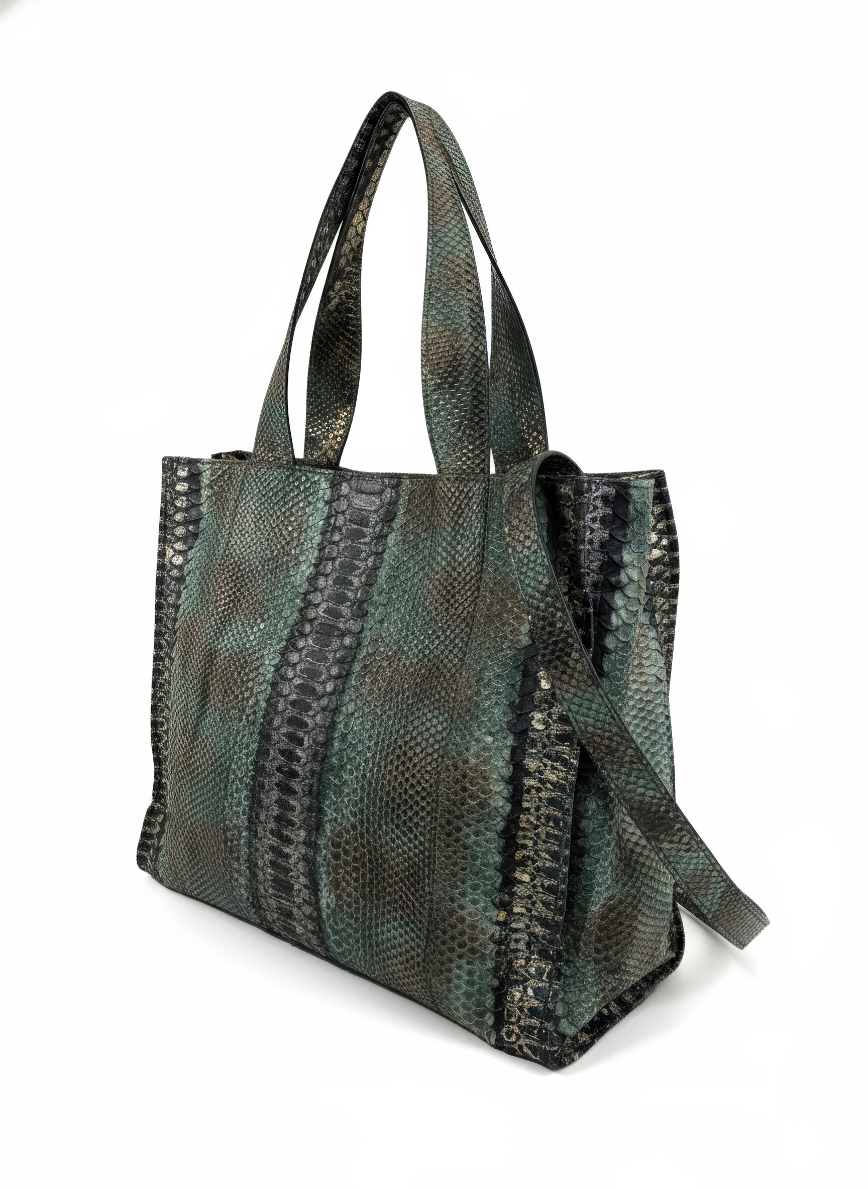 Shopper Python Green-Brown