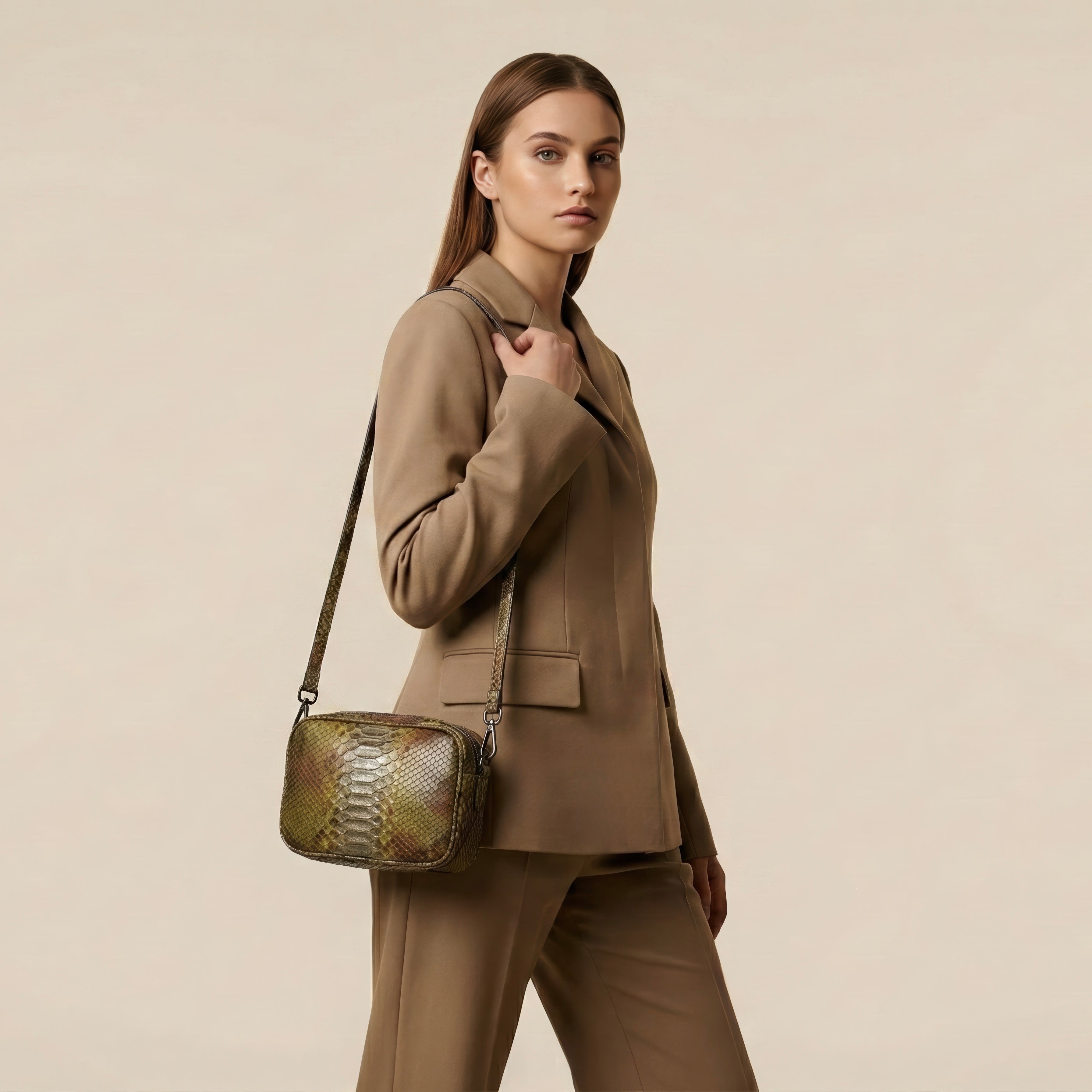 Saponetta Python Gold-Brown