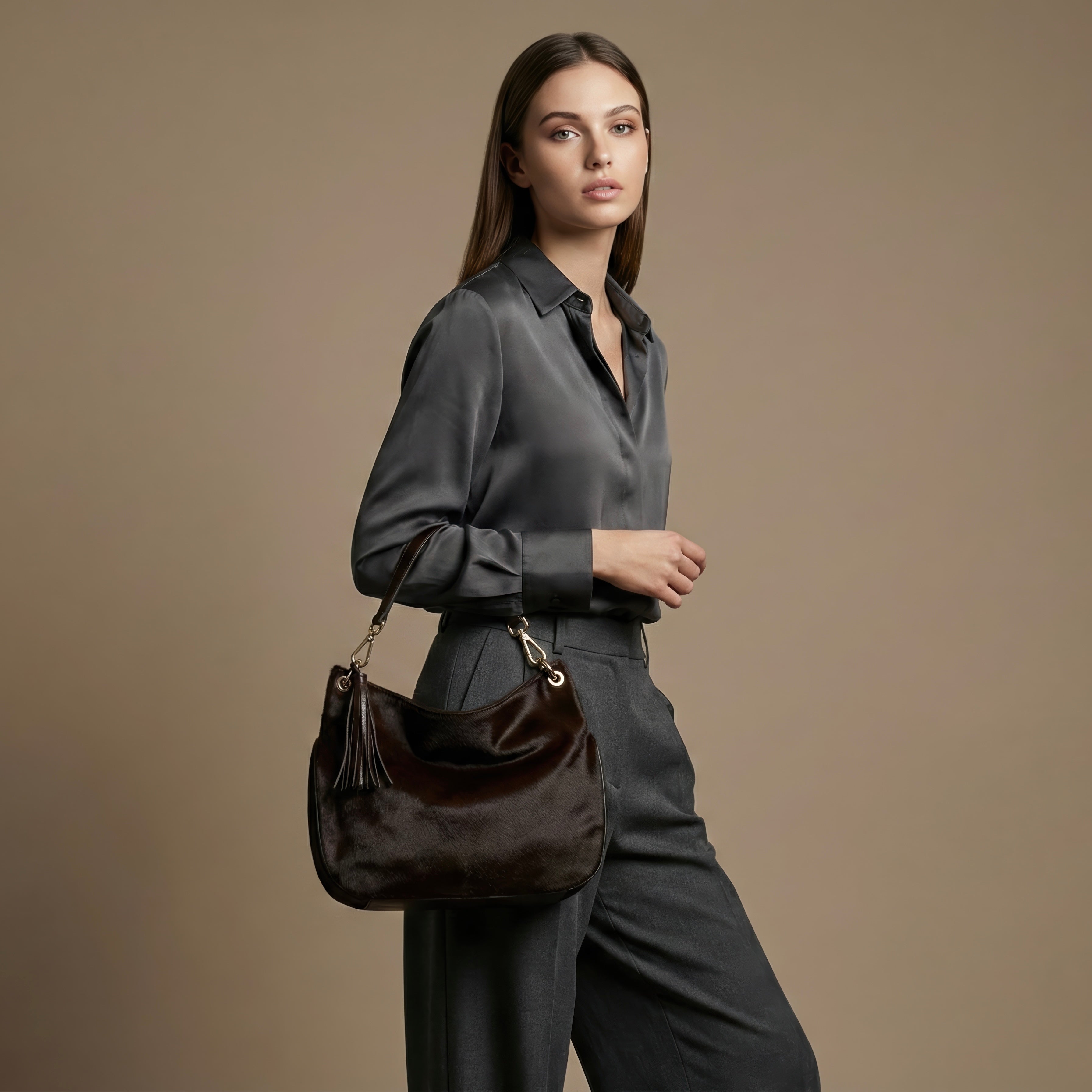 Coachanella Fur Brown