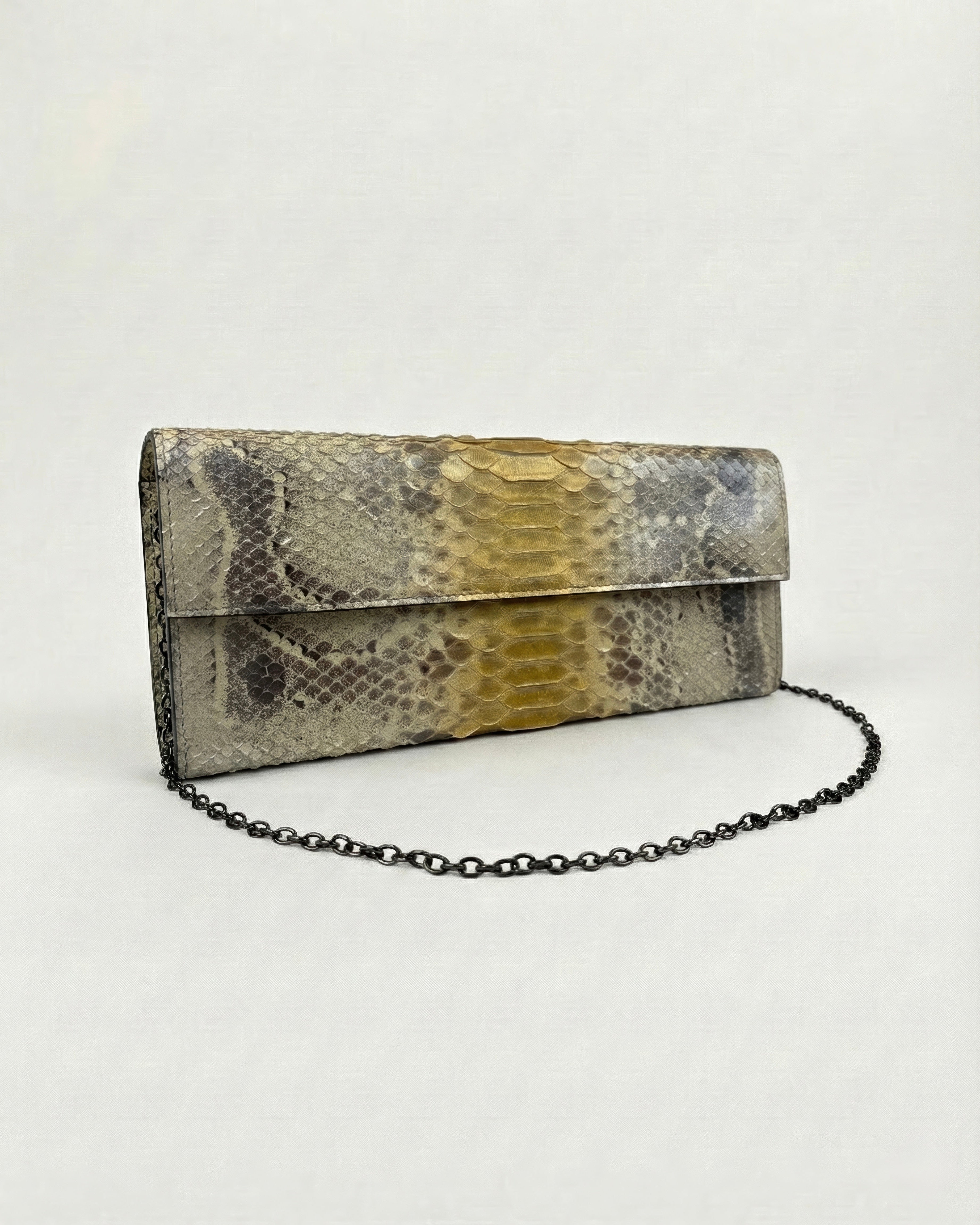 Long Clutch Yellow Sand