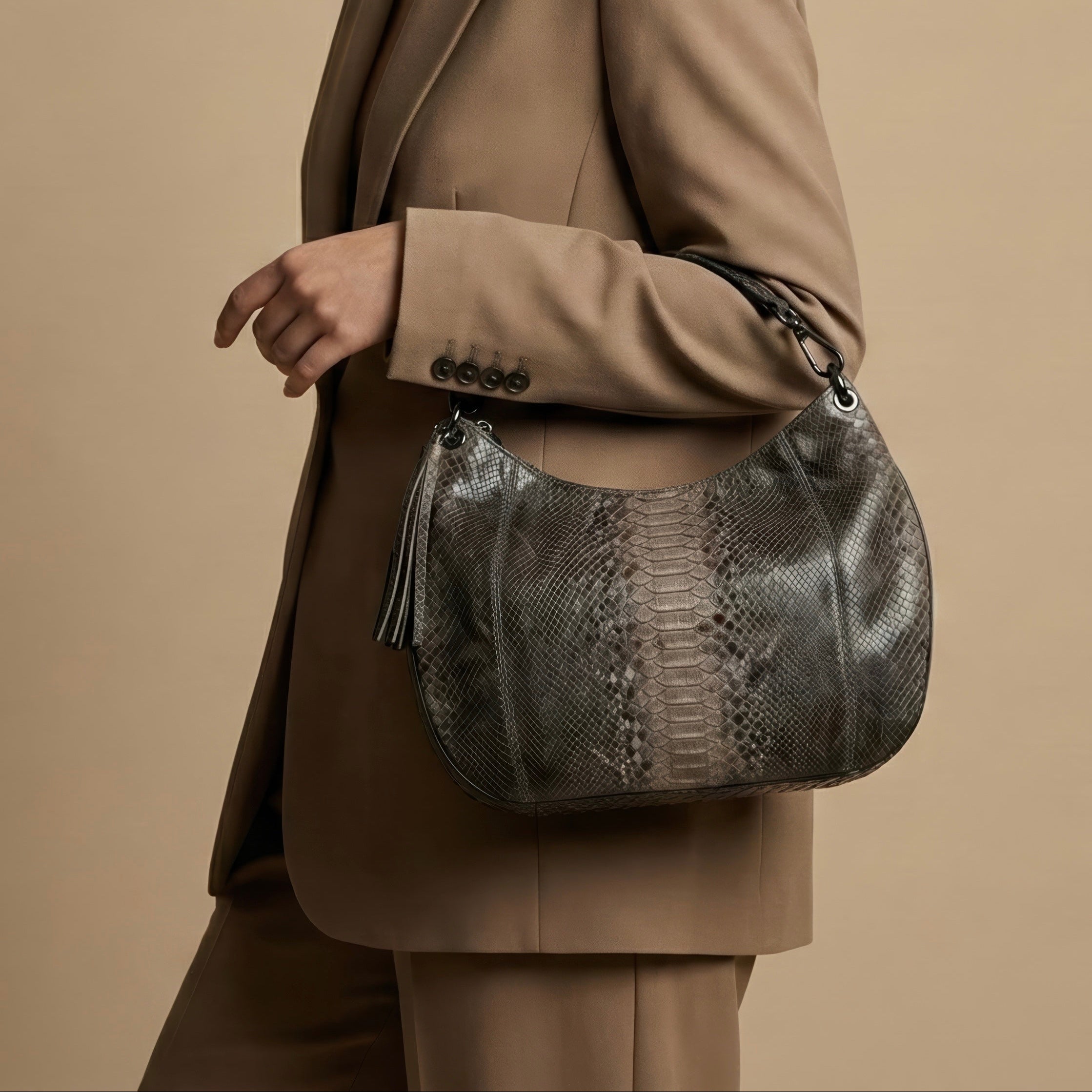 Coachanella Python Brown Nature