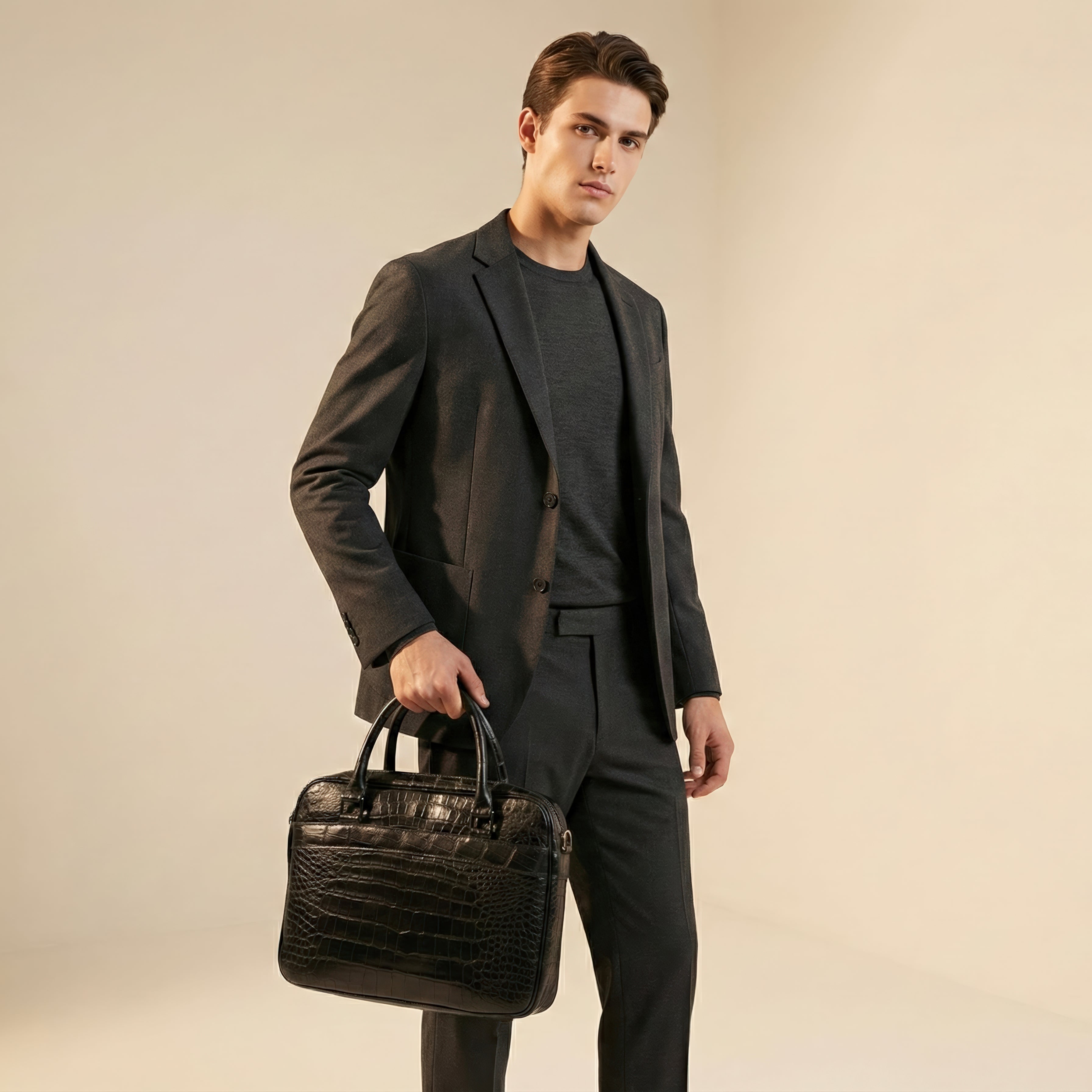 Business Croco Black