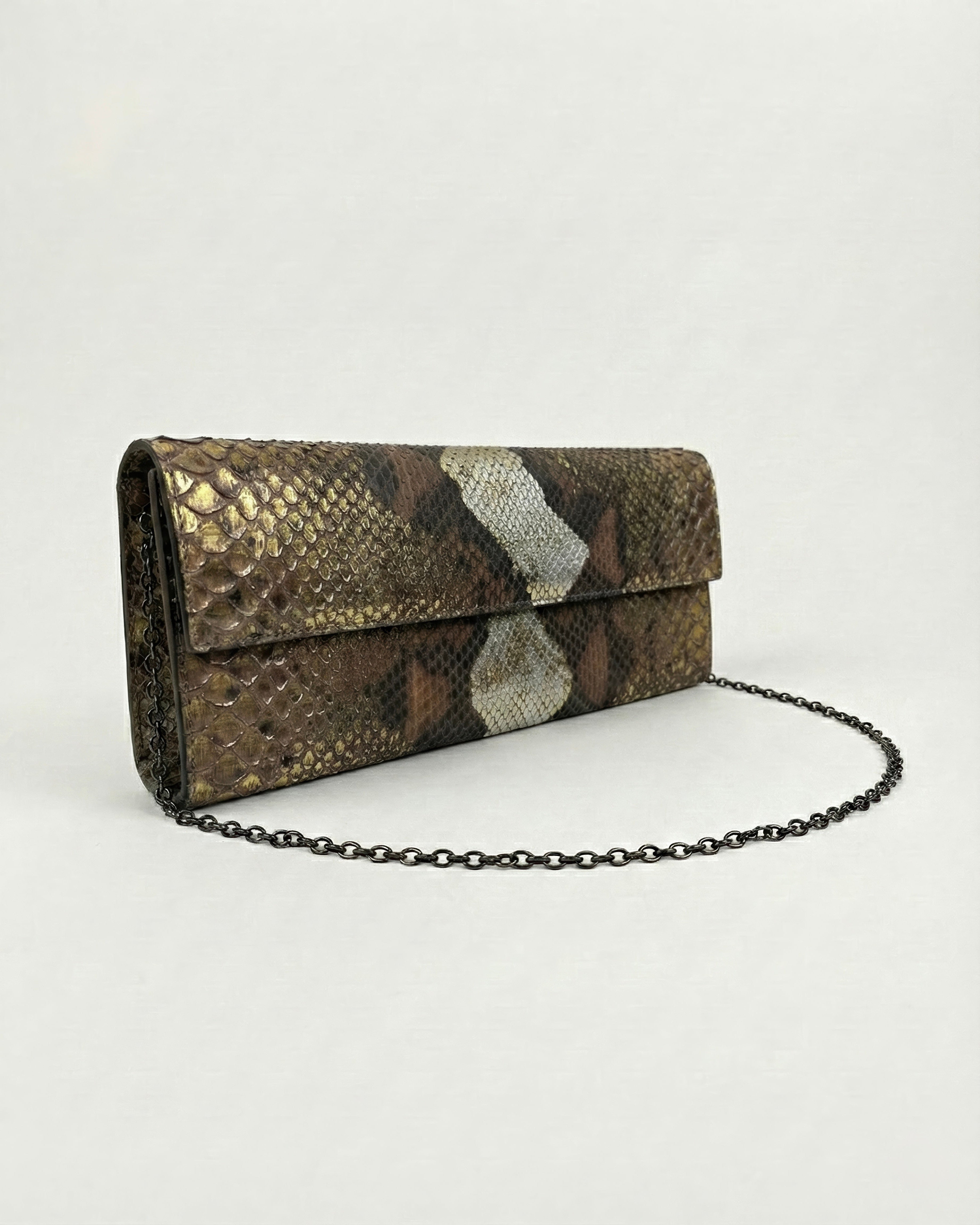 Long Clutch Medium Brown