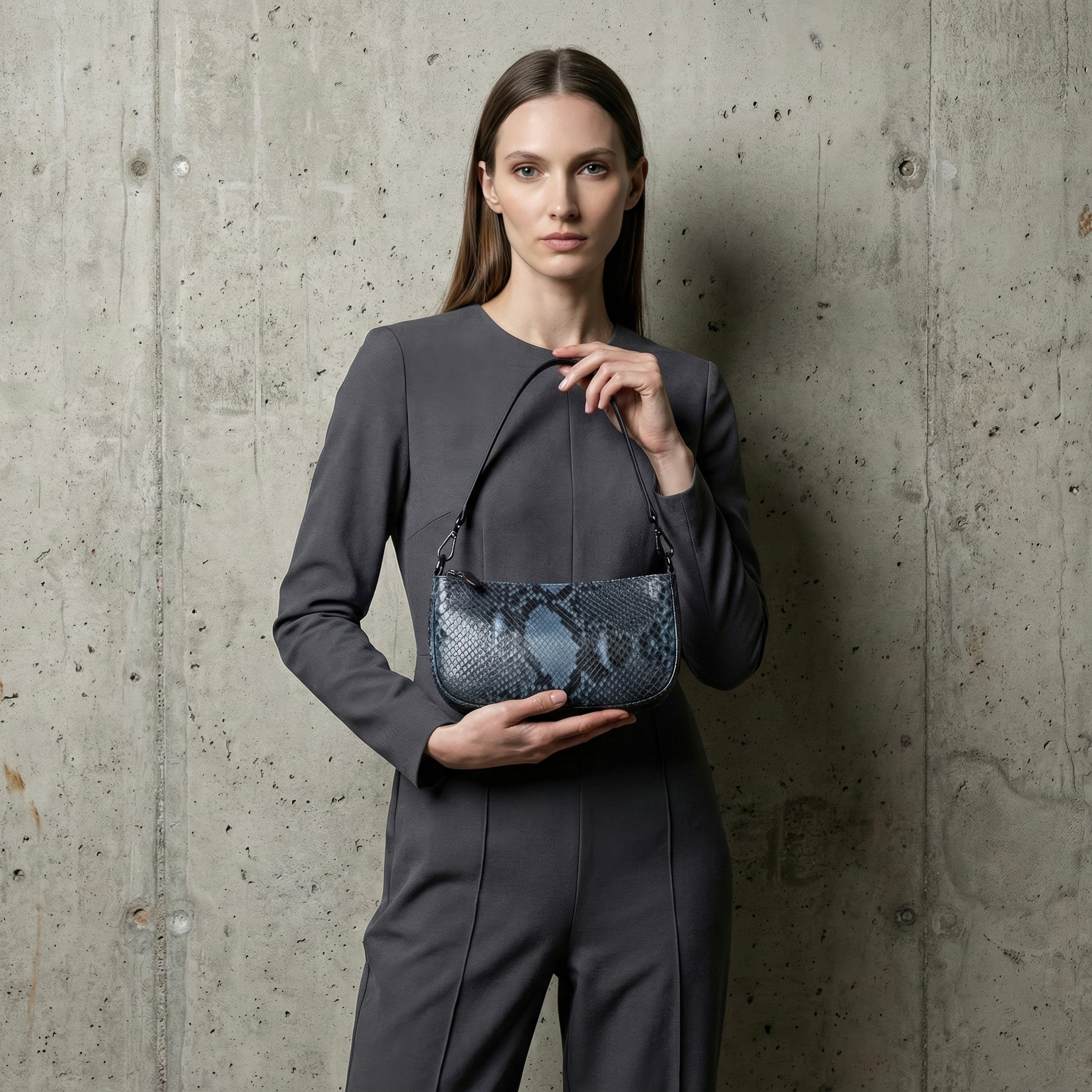 Baguette Python Blue