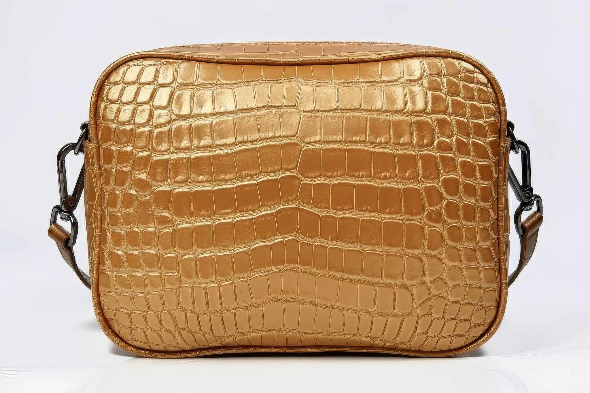 Saponetta Croco Rosegold