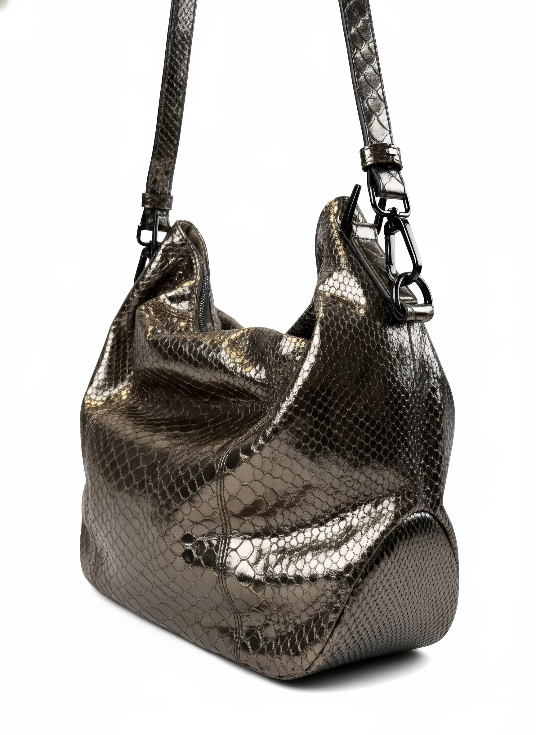 Petra Python Bronze Metallic