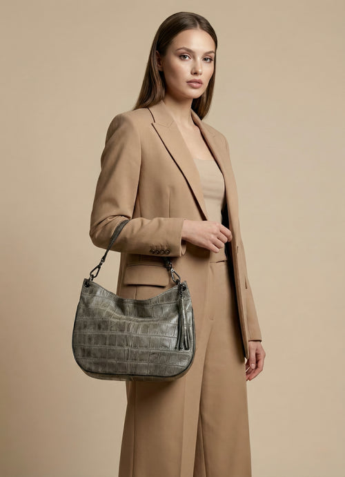 Coachanella Croco Grey