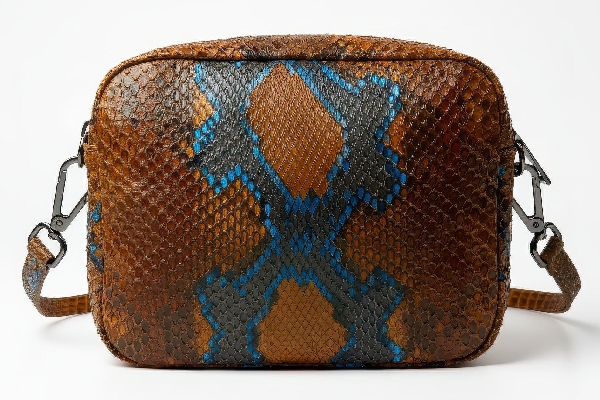 Saponetta Python Brown-Blue