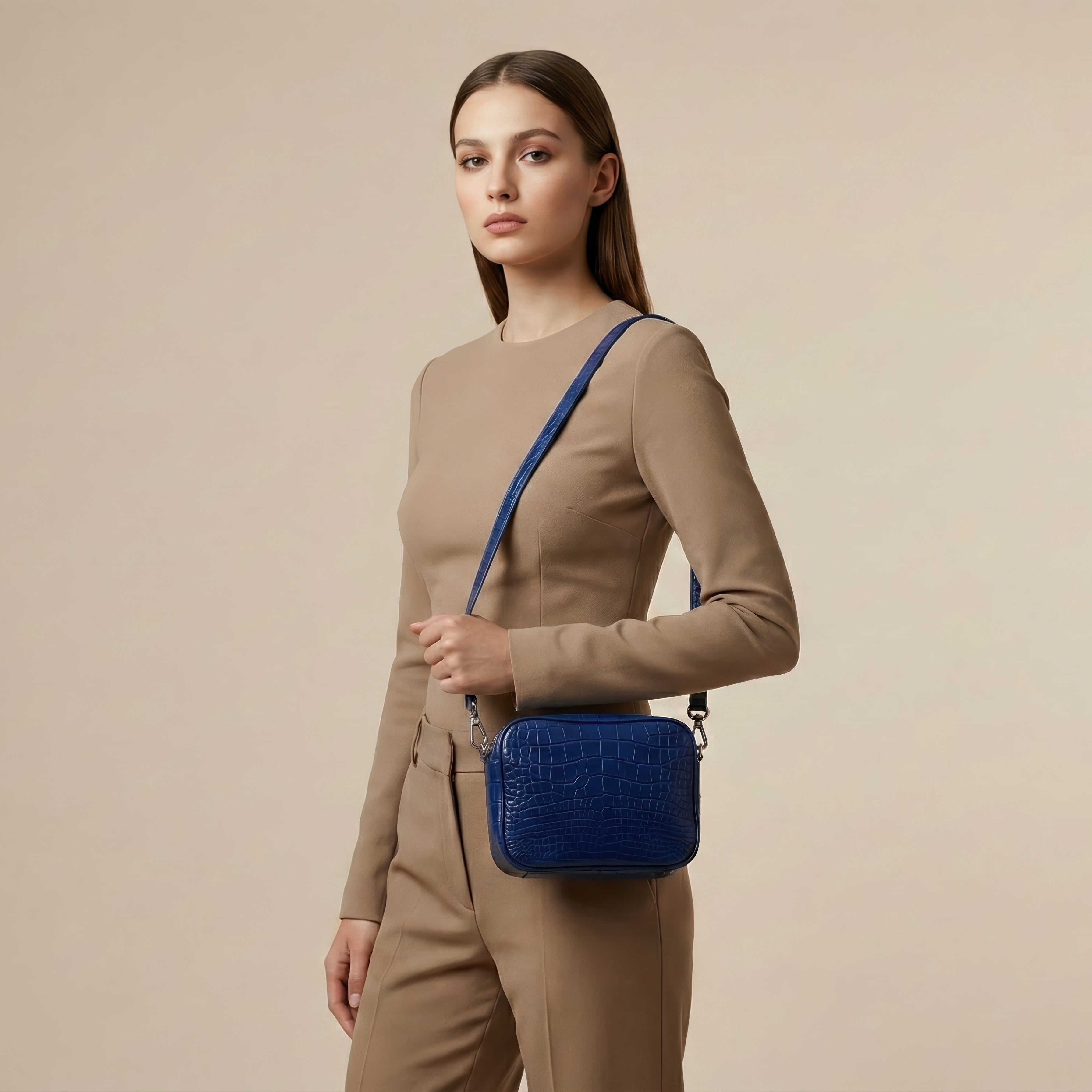 Saponetta Croco Blue