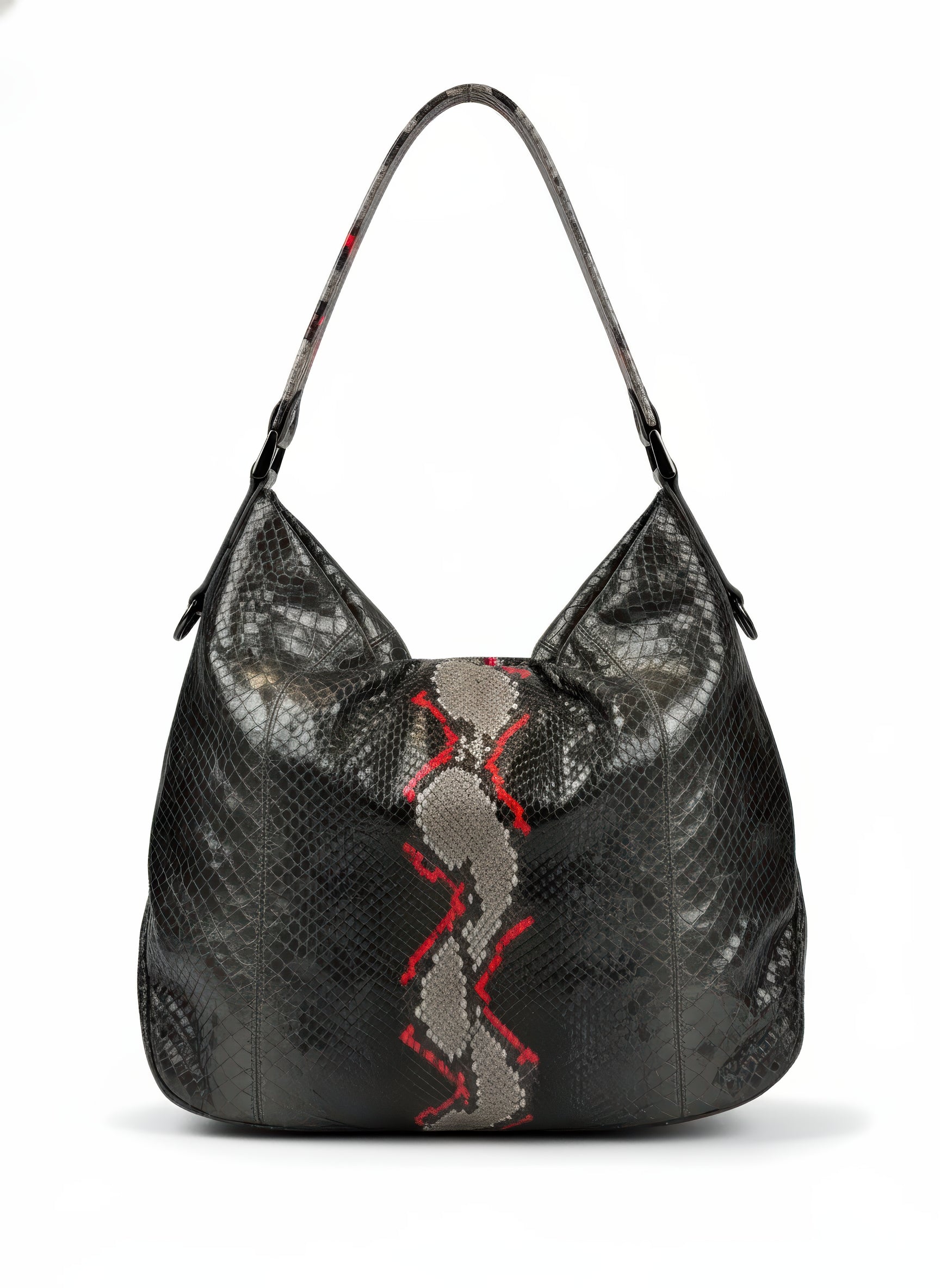 Petra Python Silver-Red