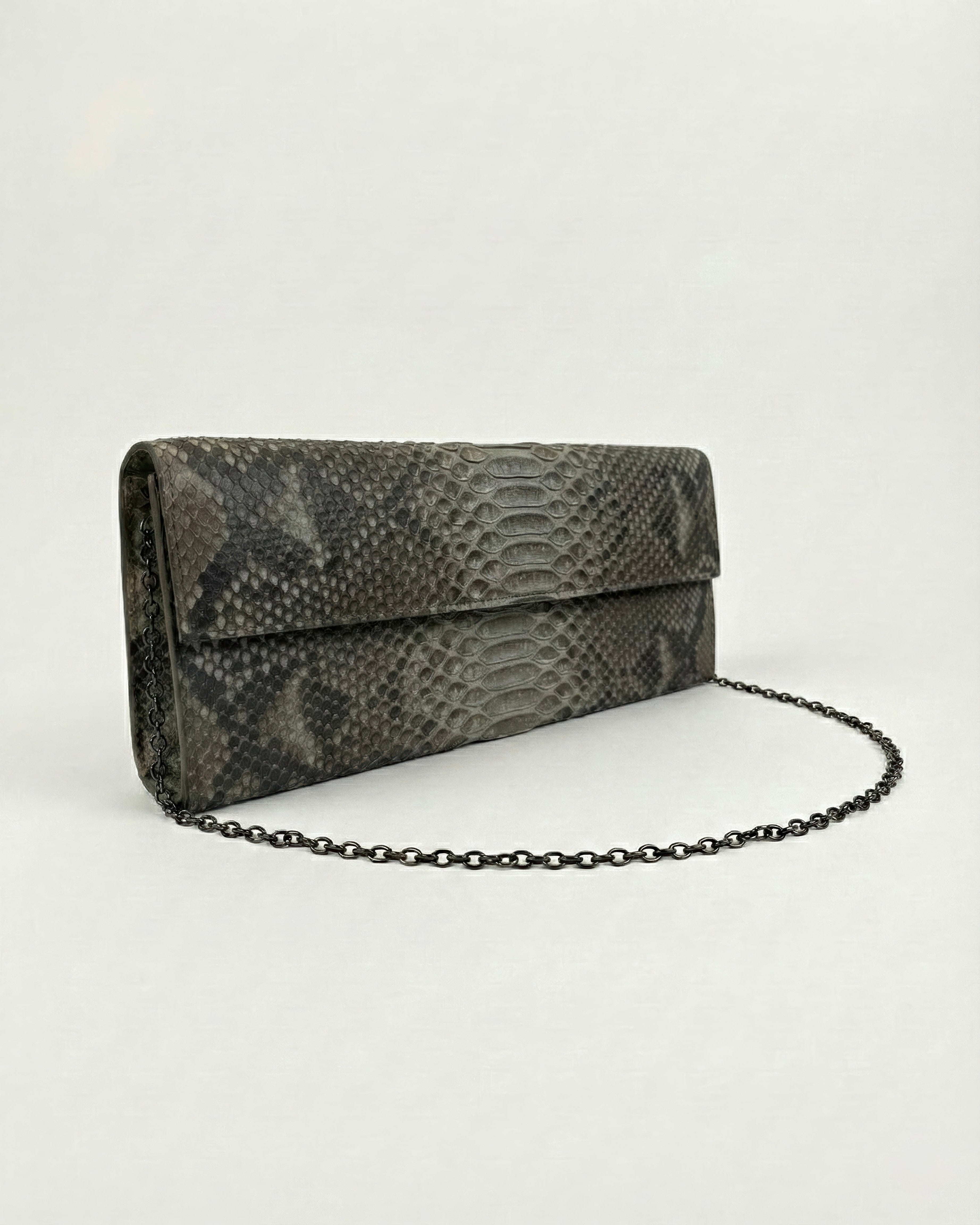 Long Clutch Mellow Green