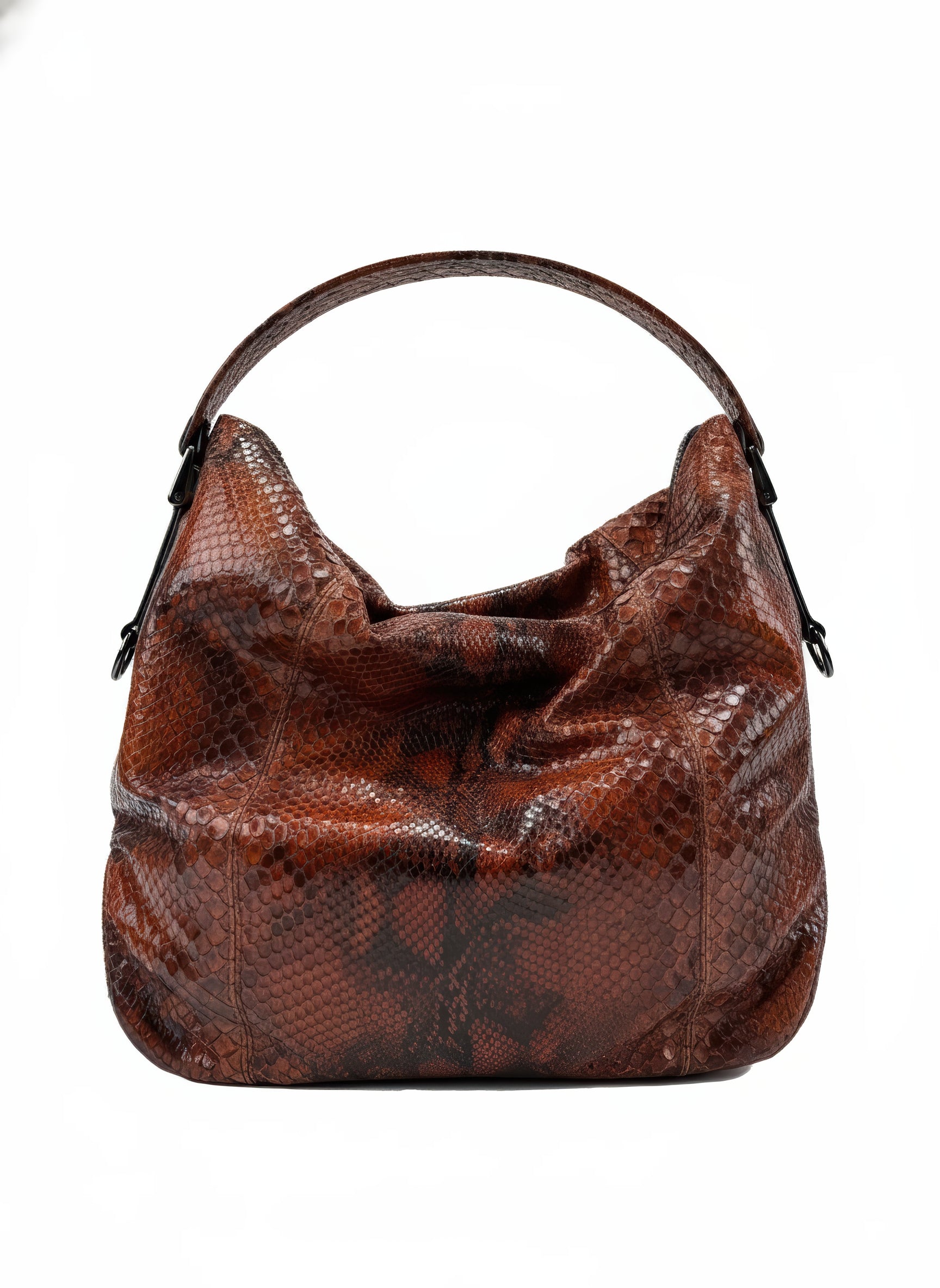 Petra Python Cherry Wood Brown