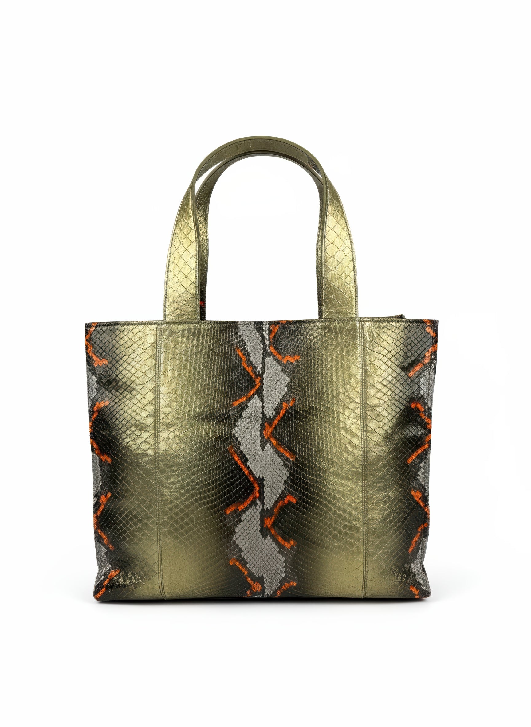 Shopper Python Gold-Orange