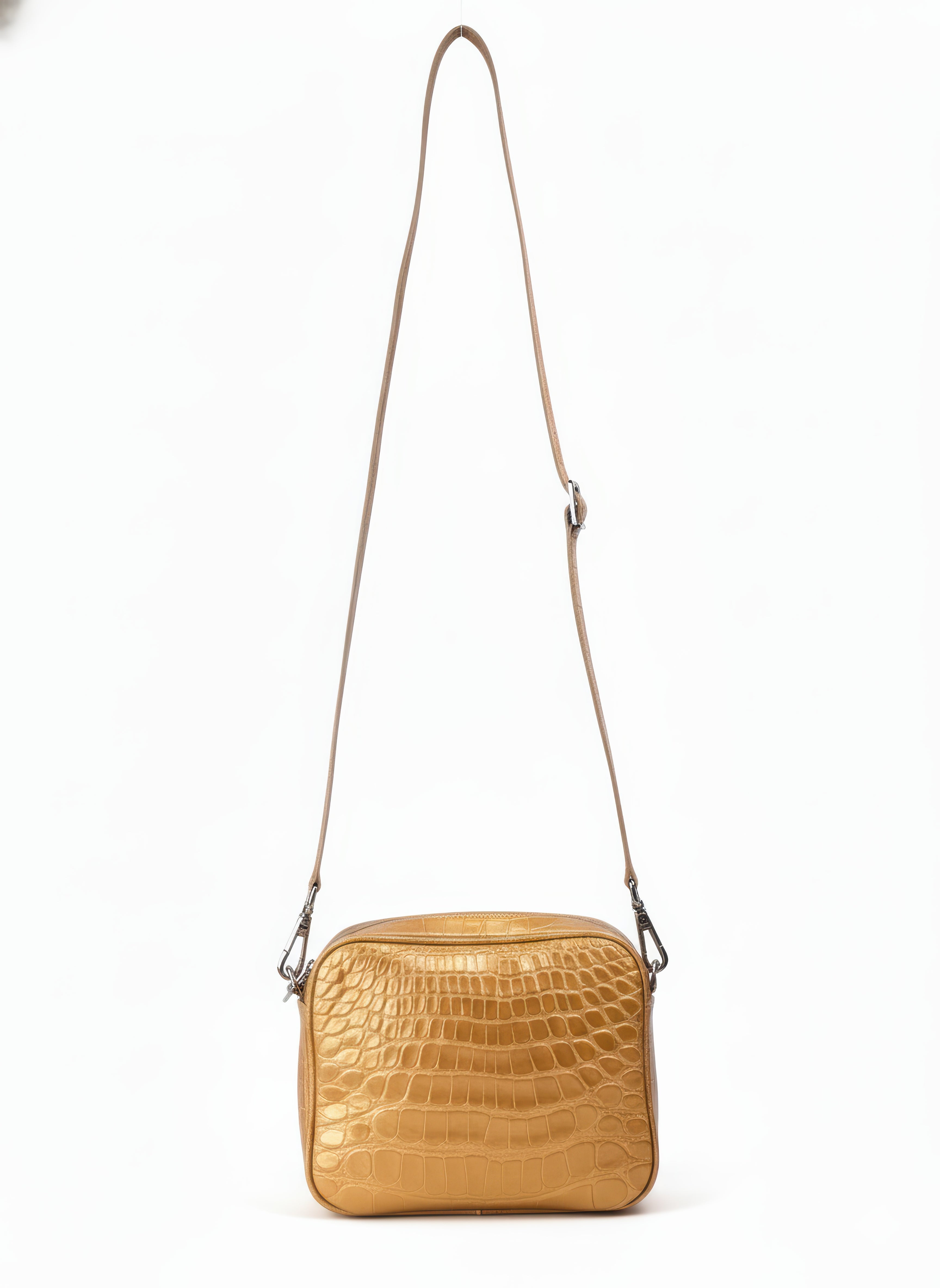 Saponetta Croco Rosegold