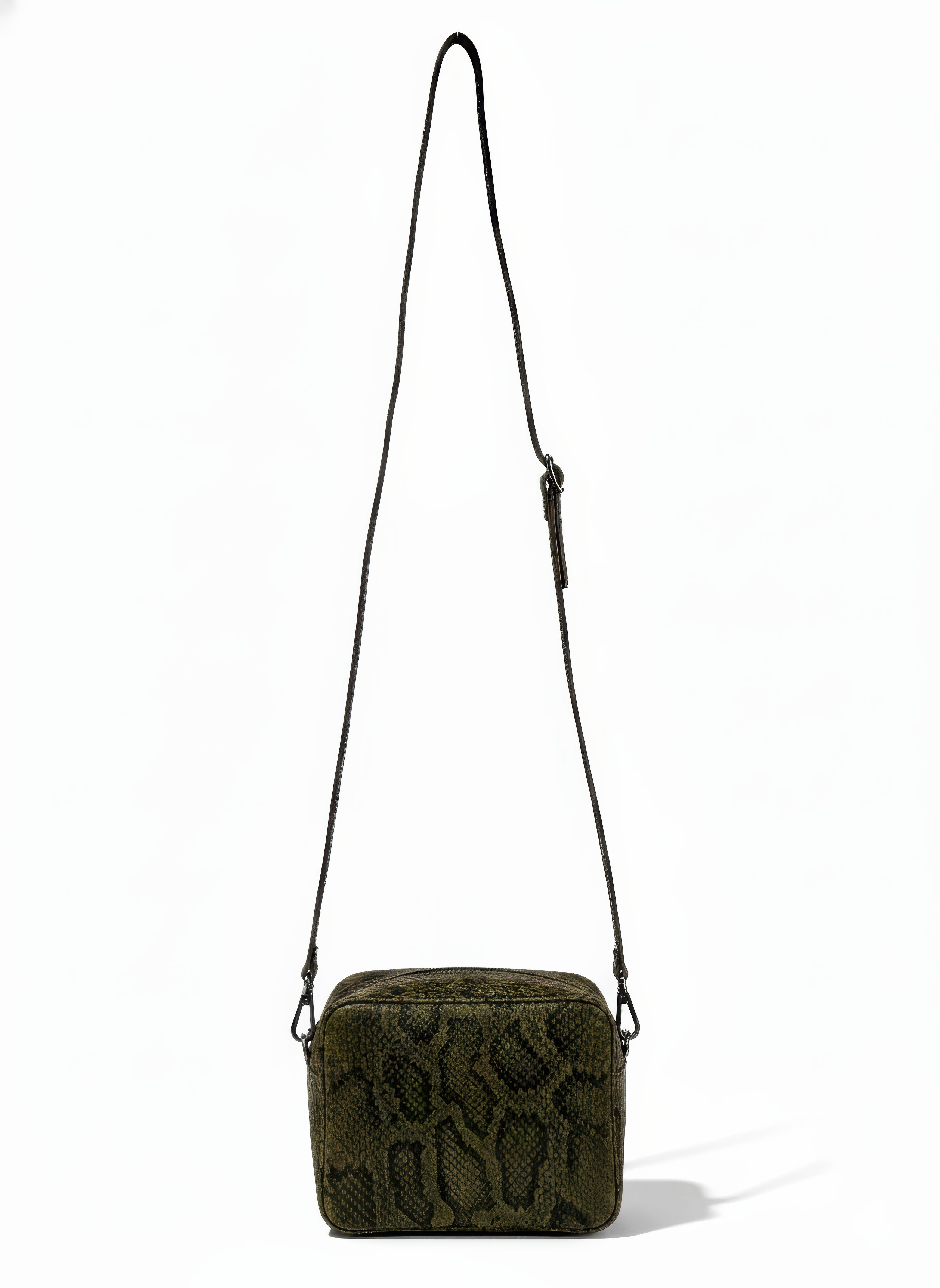 Saponetta Mini Python Dark Green