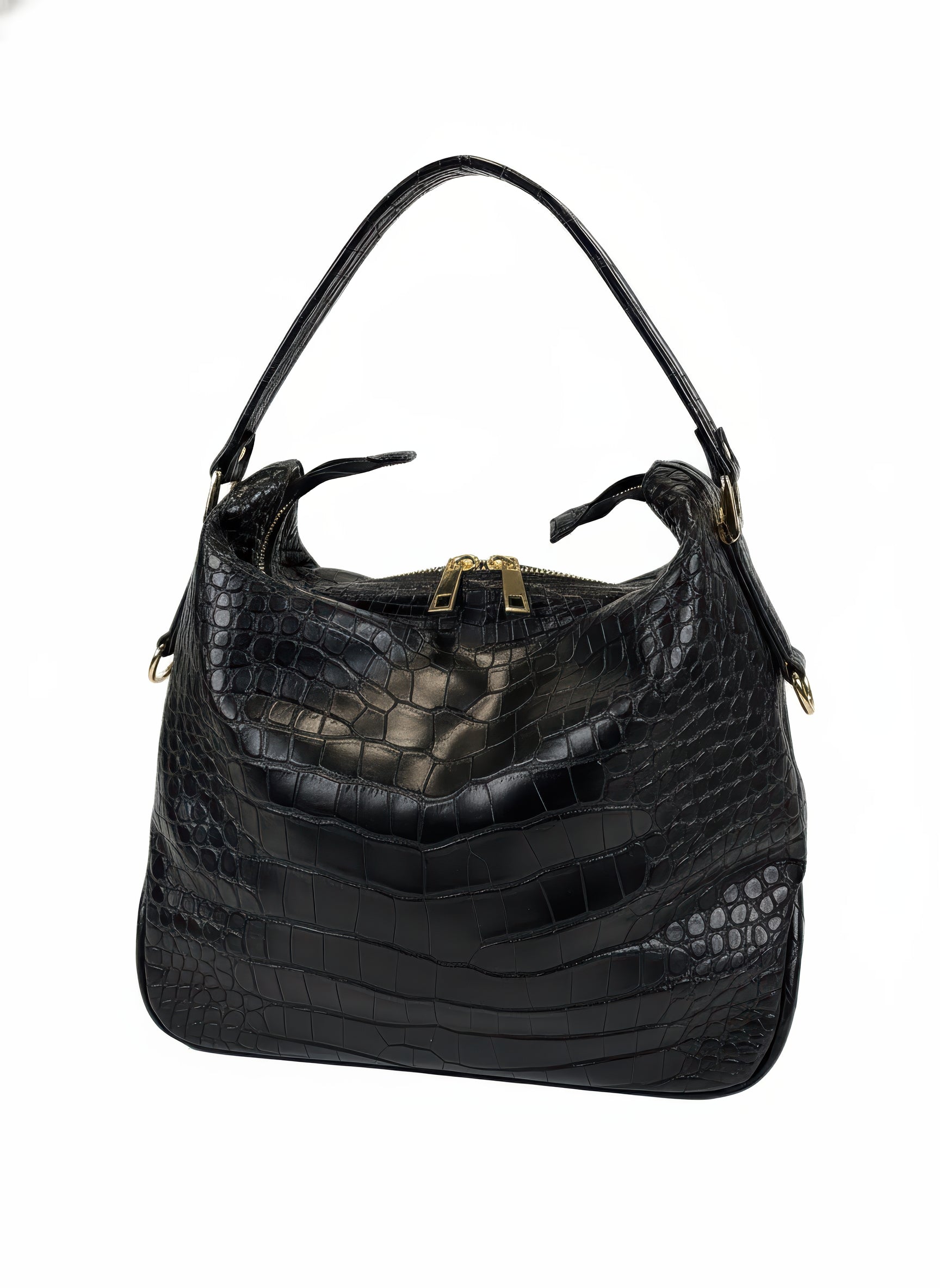 Petra Croco Black & Gold