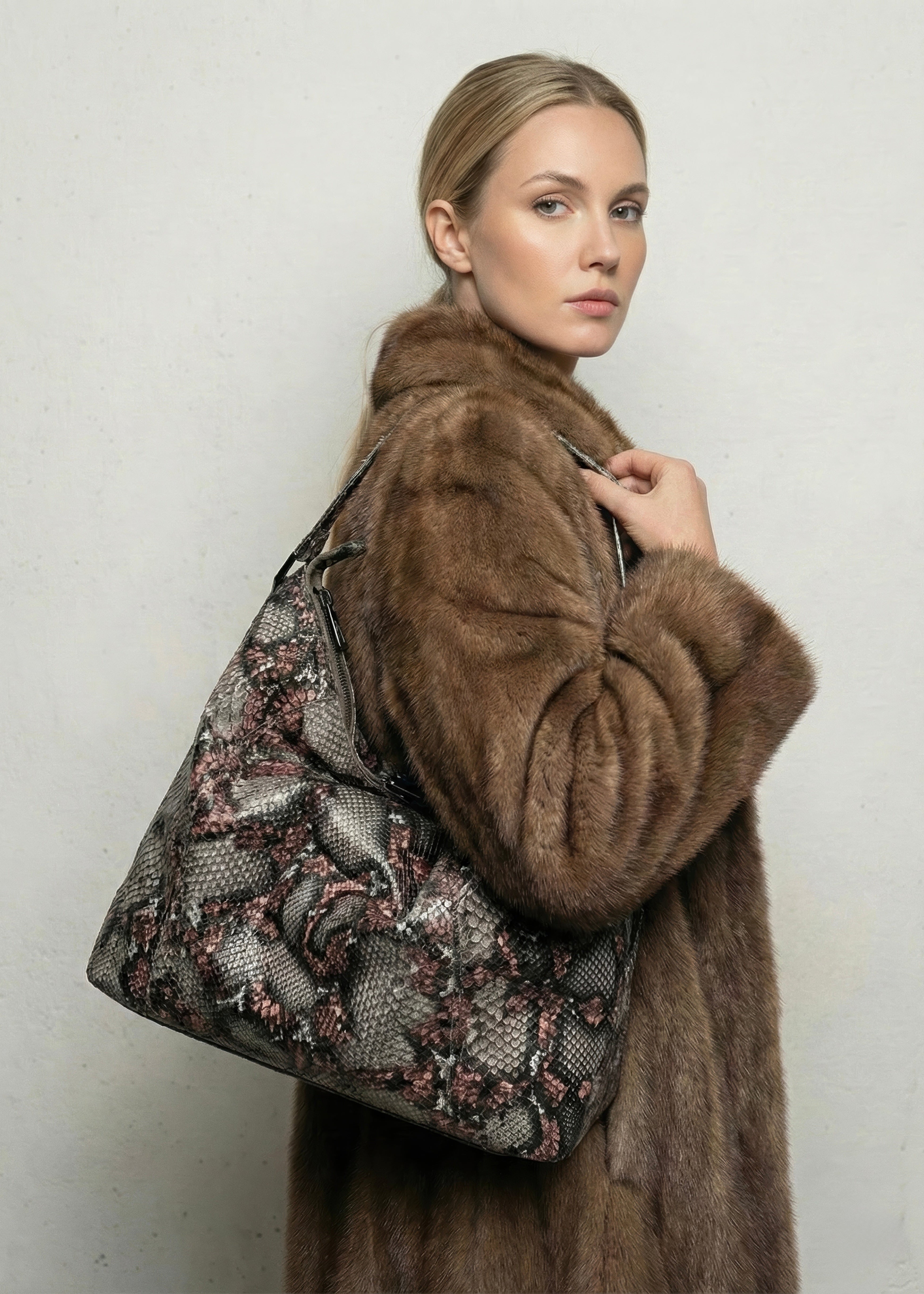 Petra Python Mellow Red