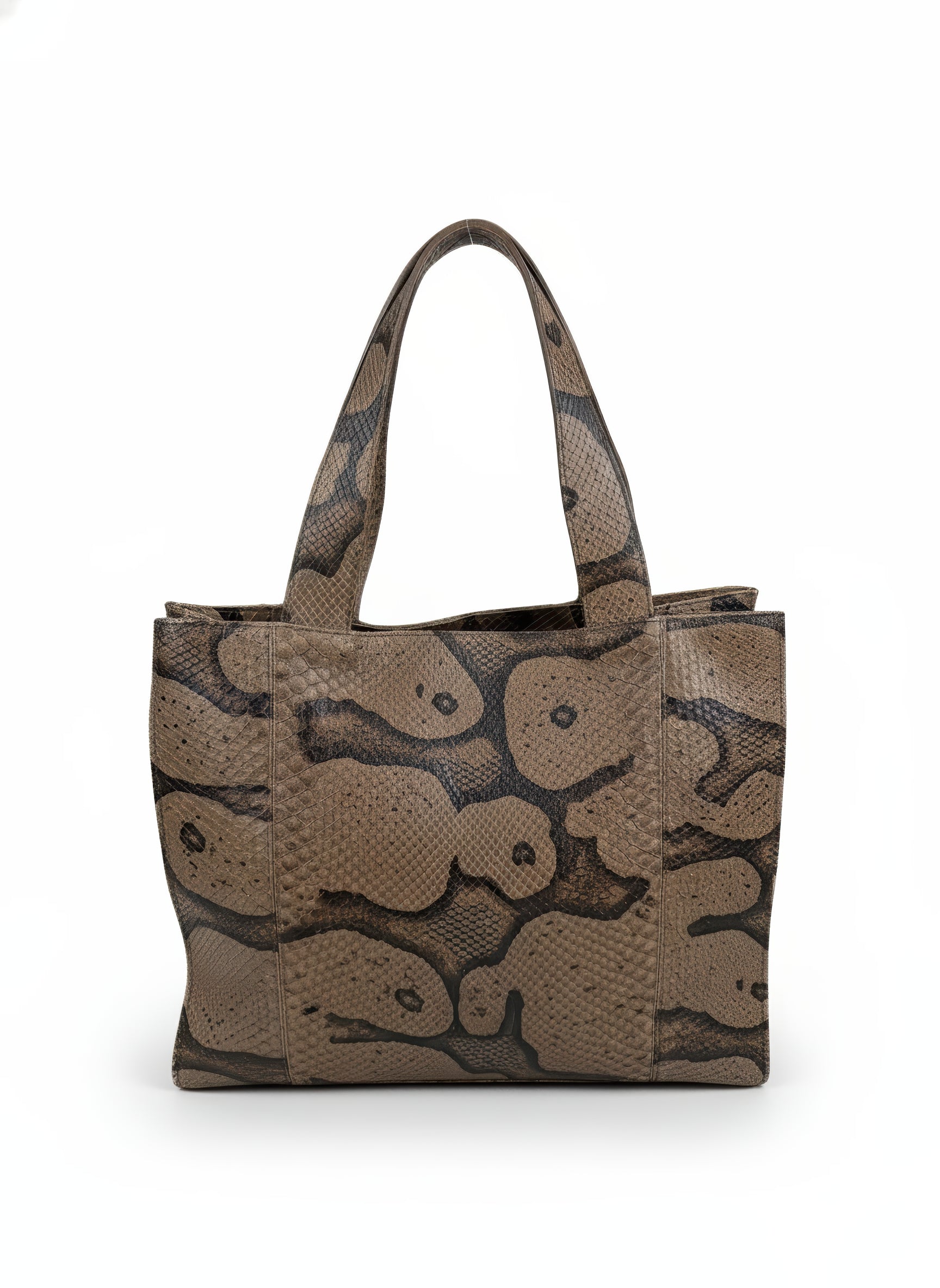 Shopper Python Brown Abstract