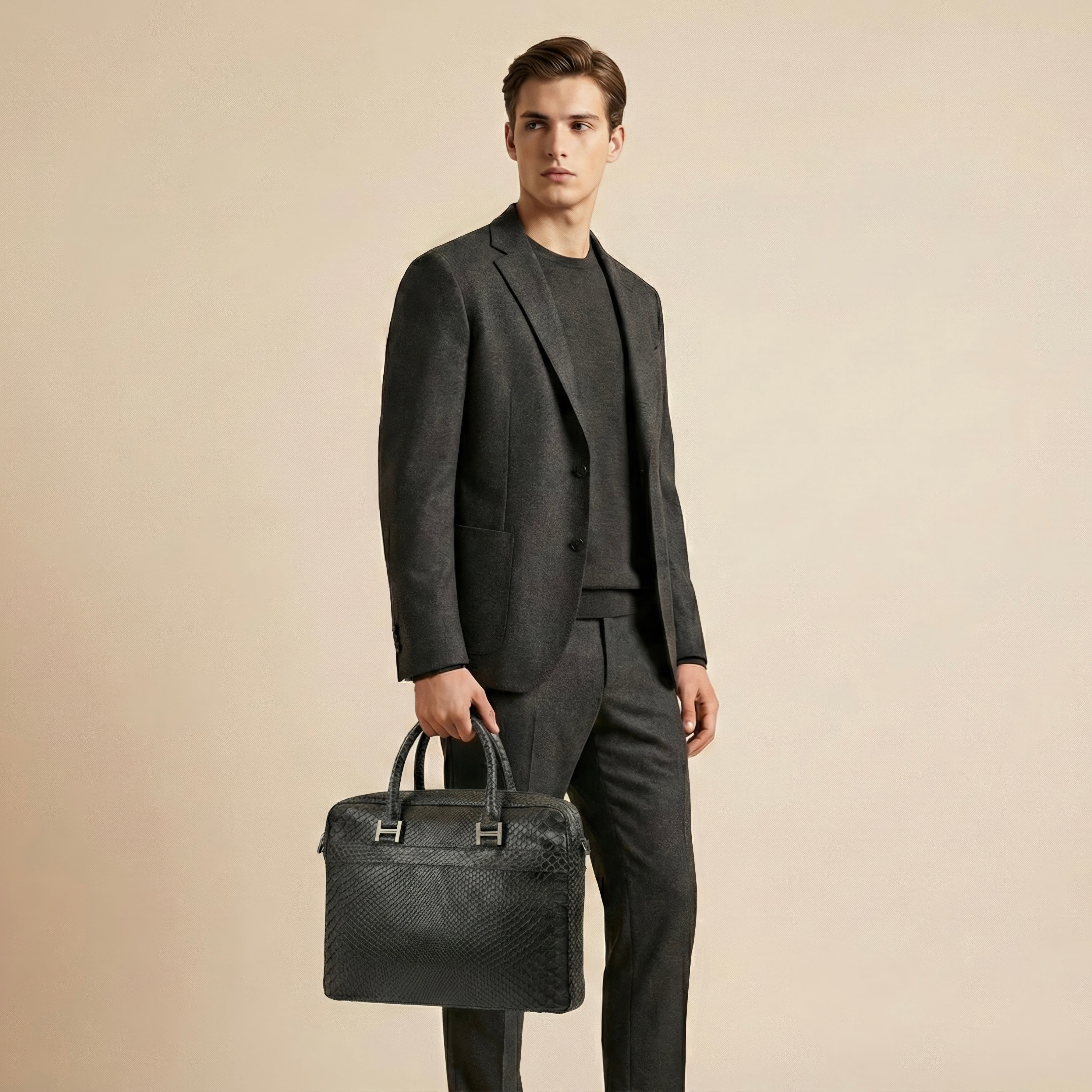 Business Python Brown-Green