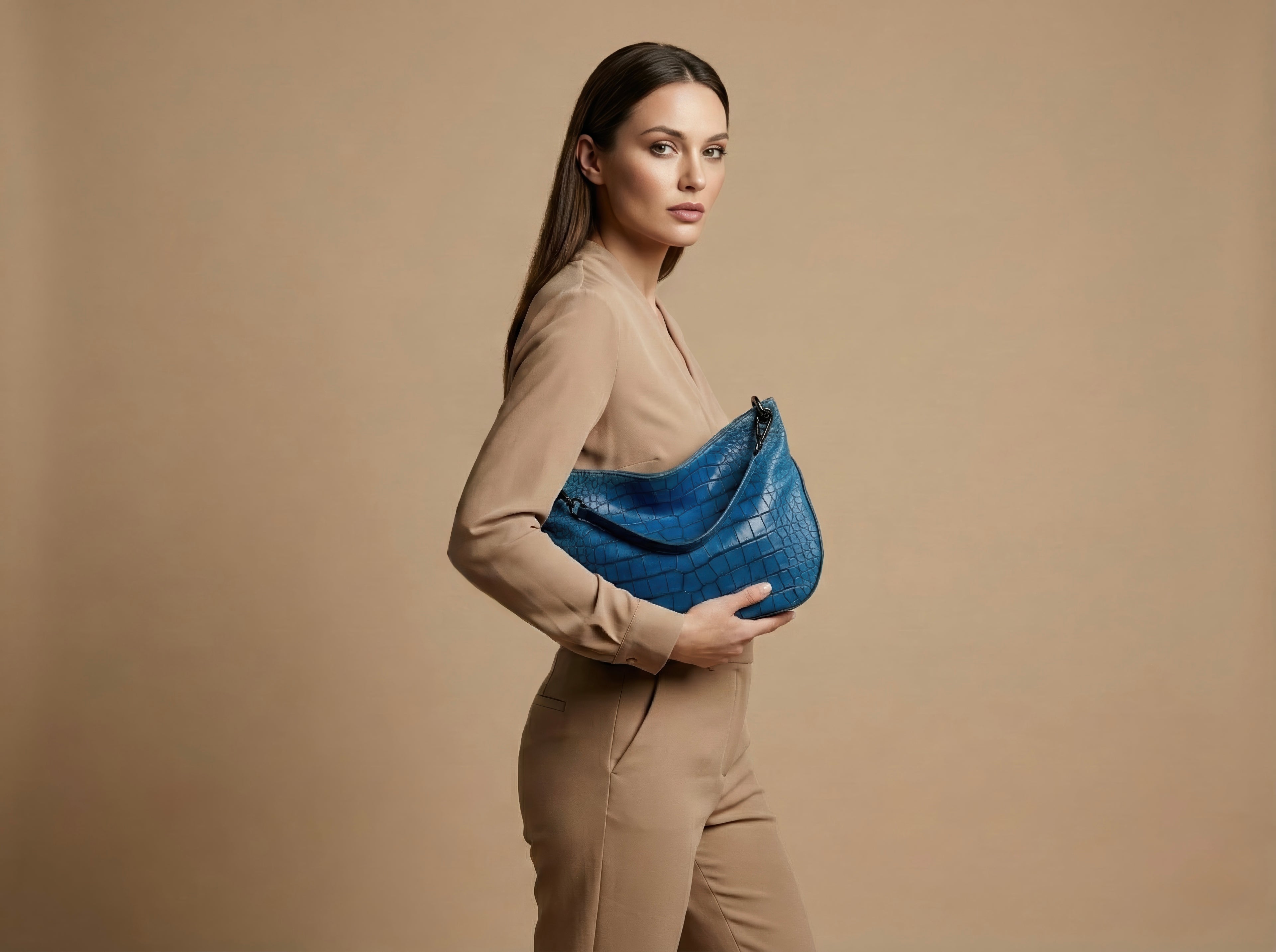 Coachanella Croco Blue