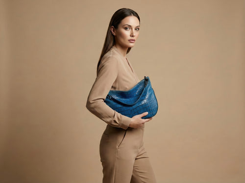 Coachanella Croco Blue