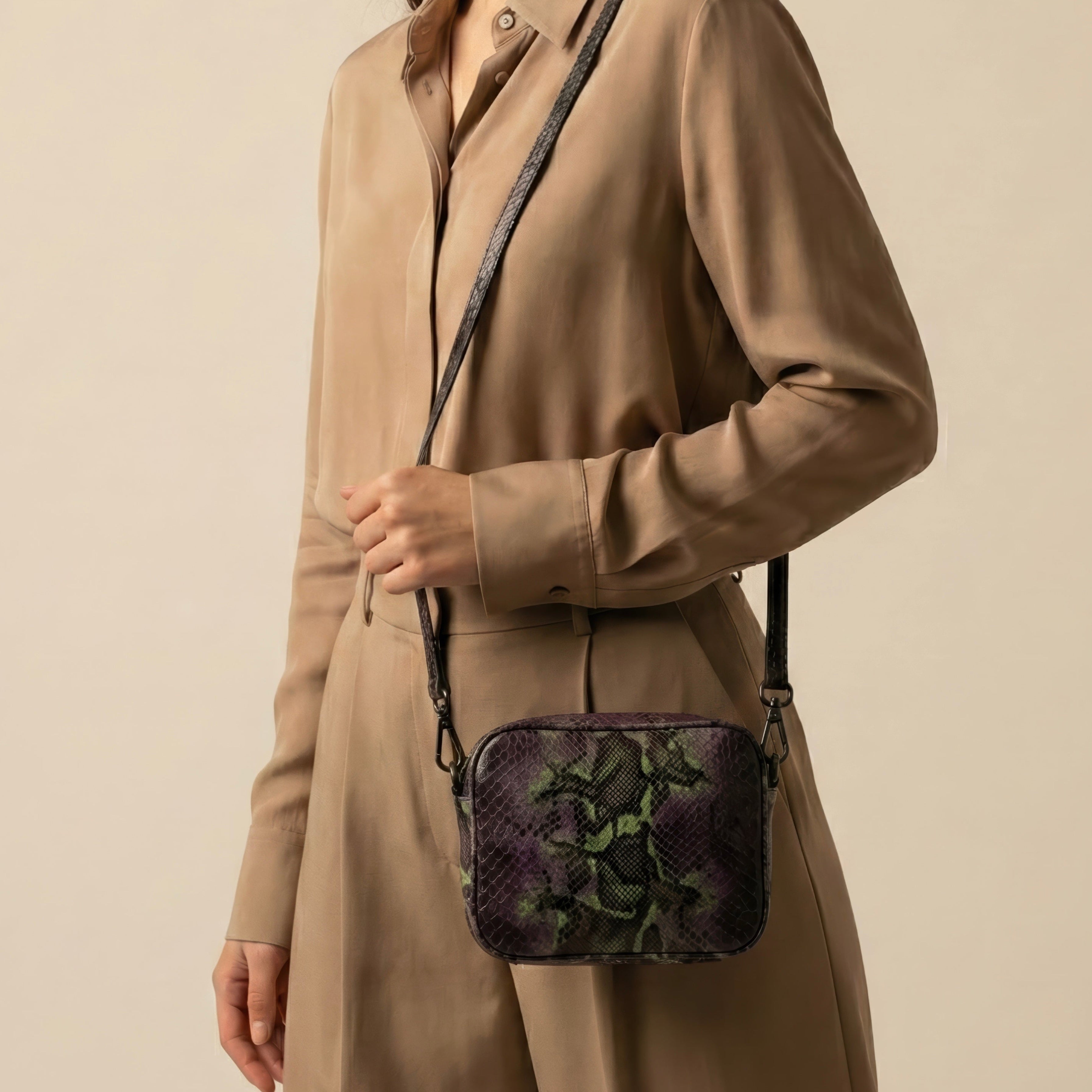 Saponetta Python Lila-Green