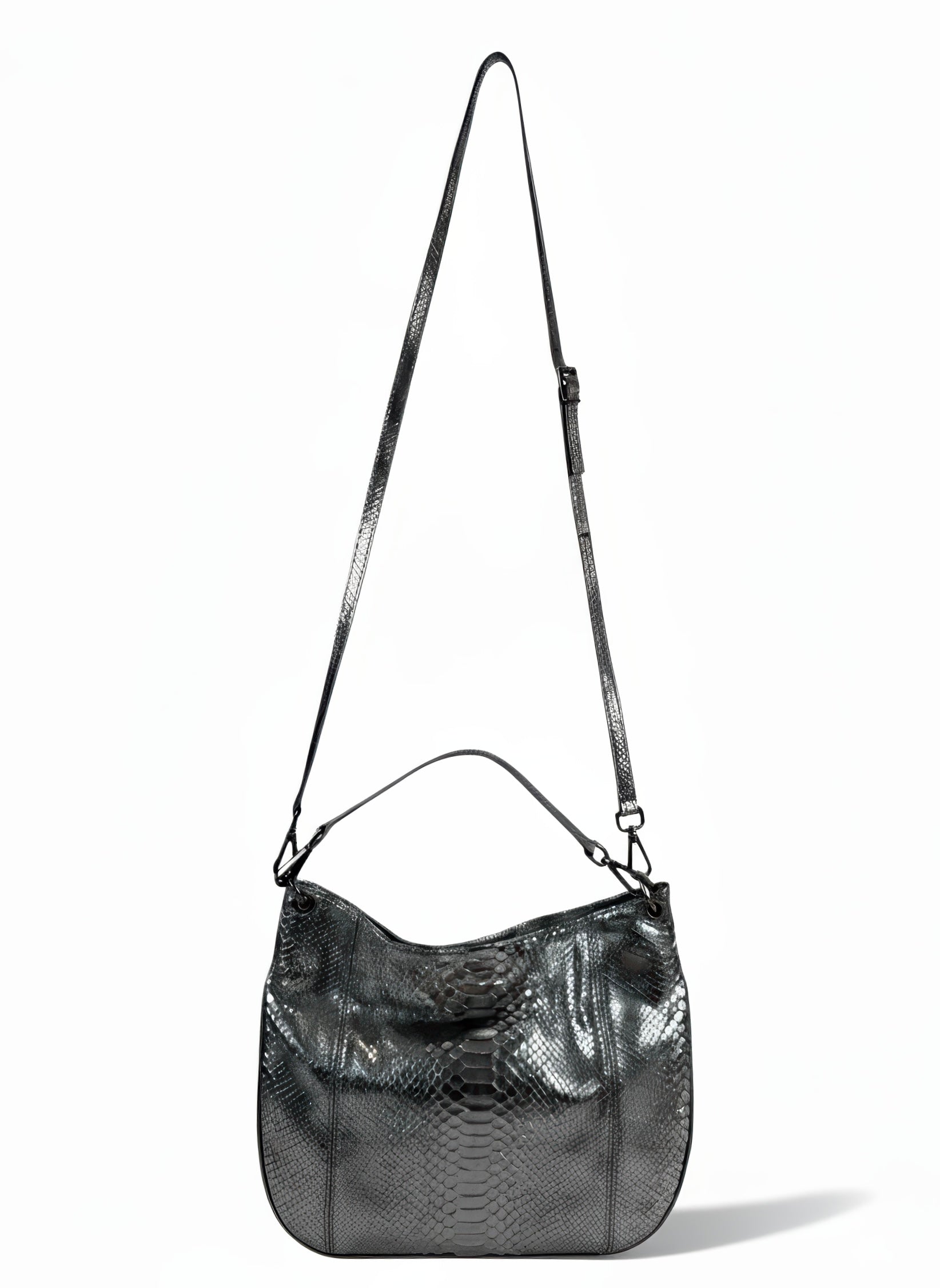 Coachanella Python Silver Metallic