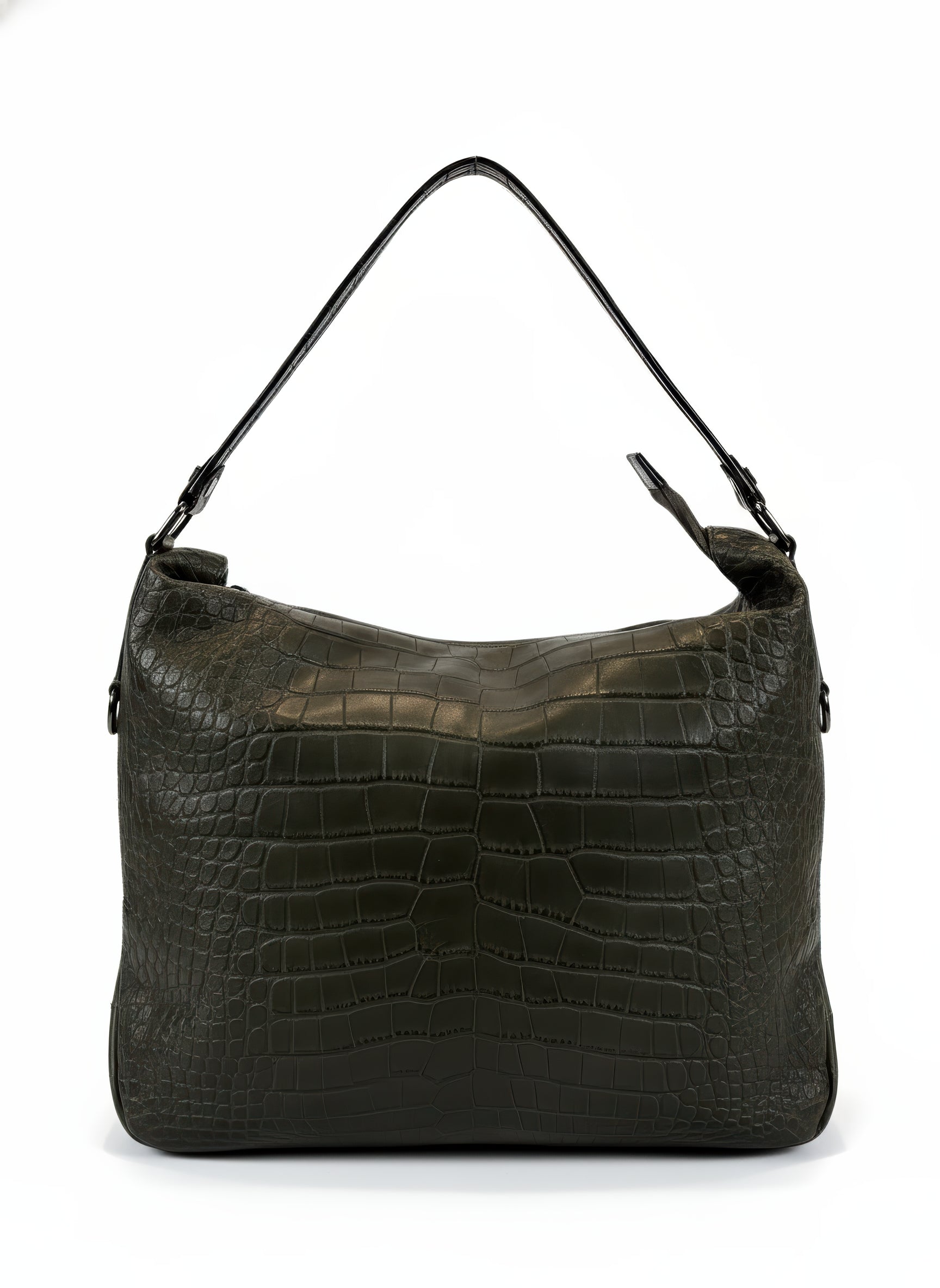 Petra Croco Dark Green