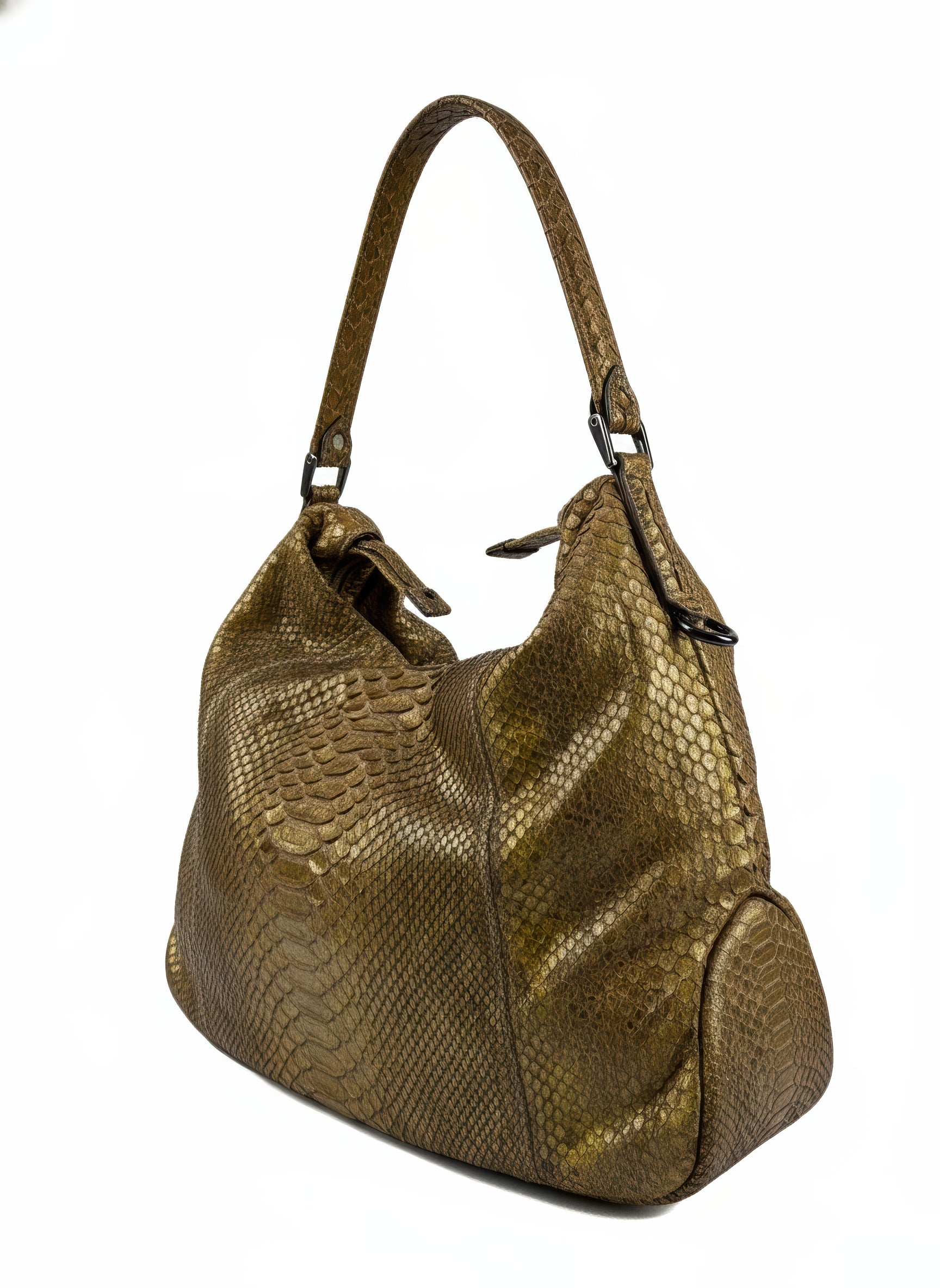 Petra Python Gold Metallic