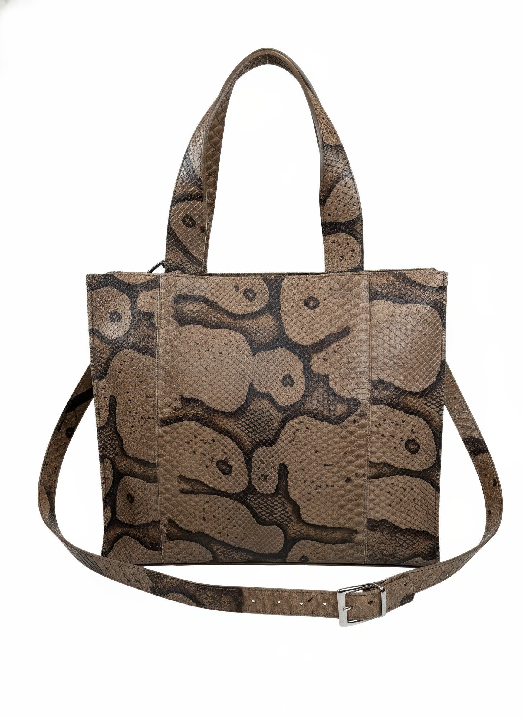 Shopper Python Brown Abstract