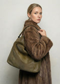 Petra Grande Fur Khaki
