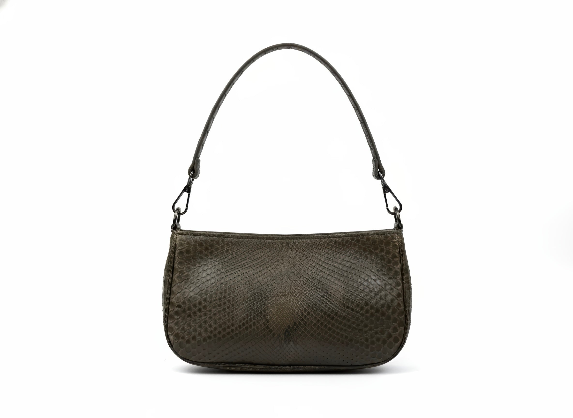 Baguette Python Dark Green