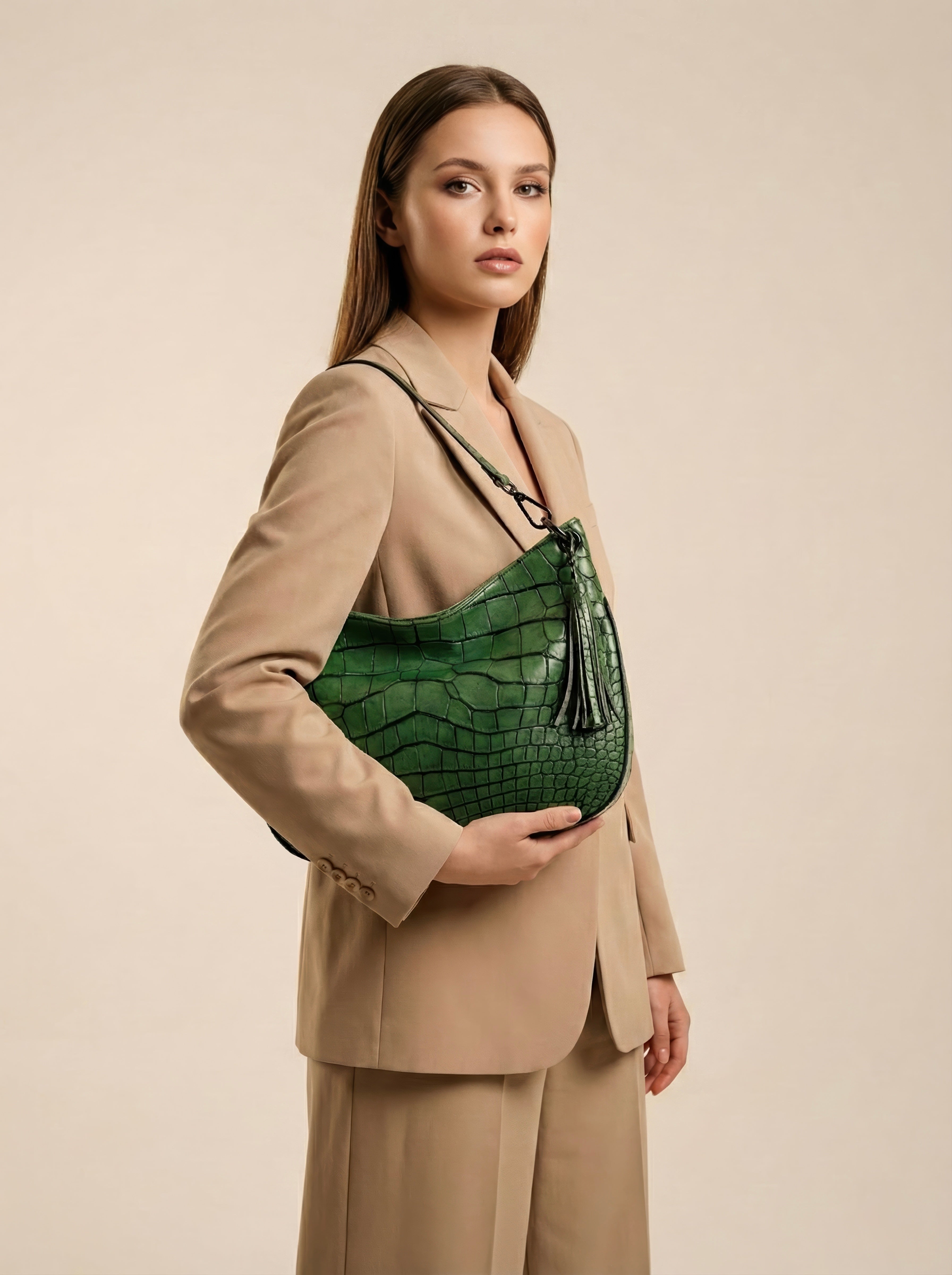 Coachanella Croco Green