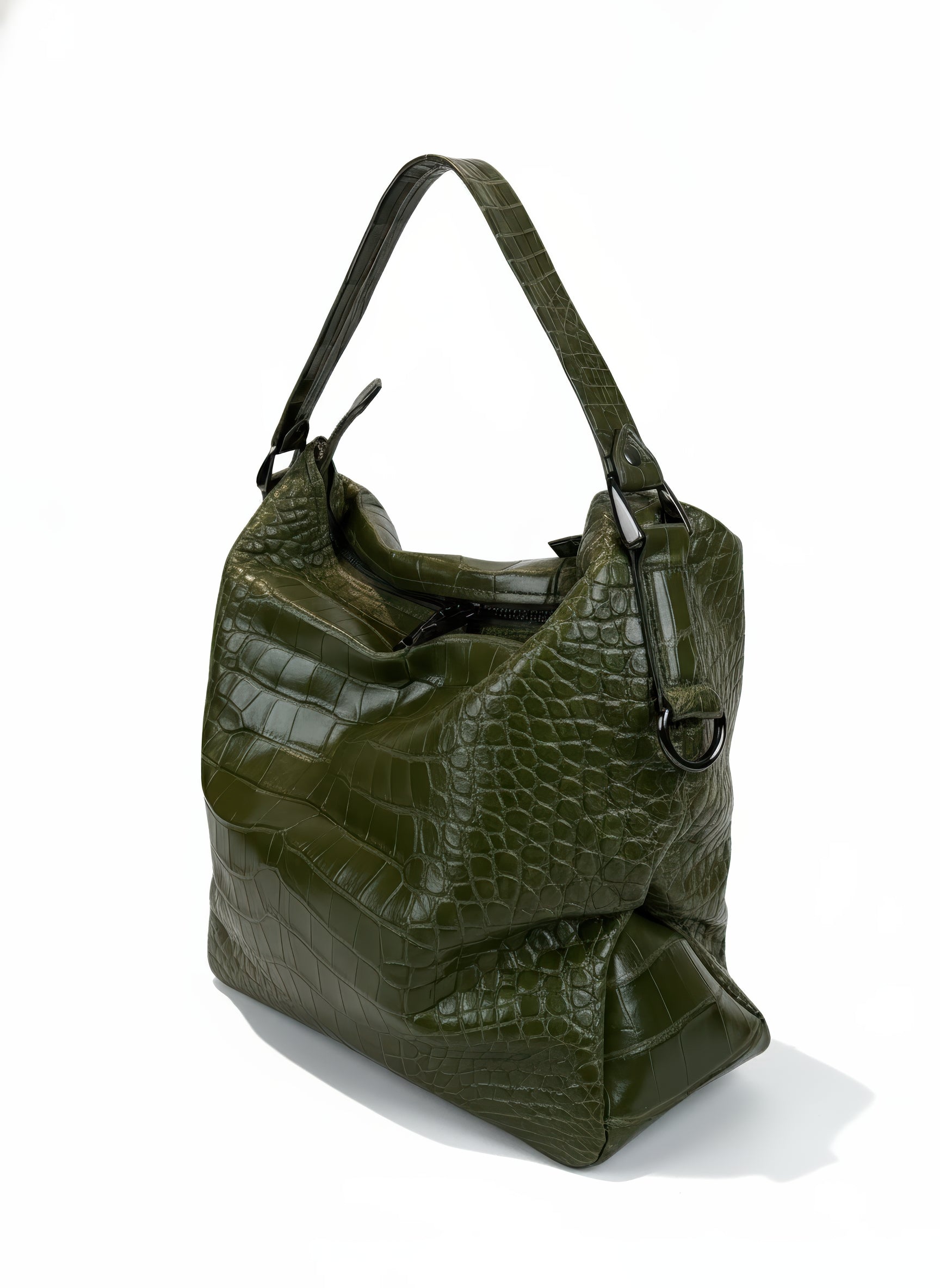 Petra Croco Forest Green