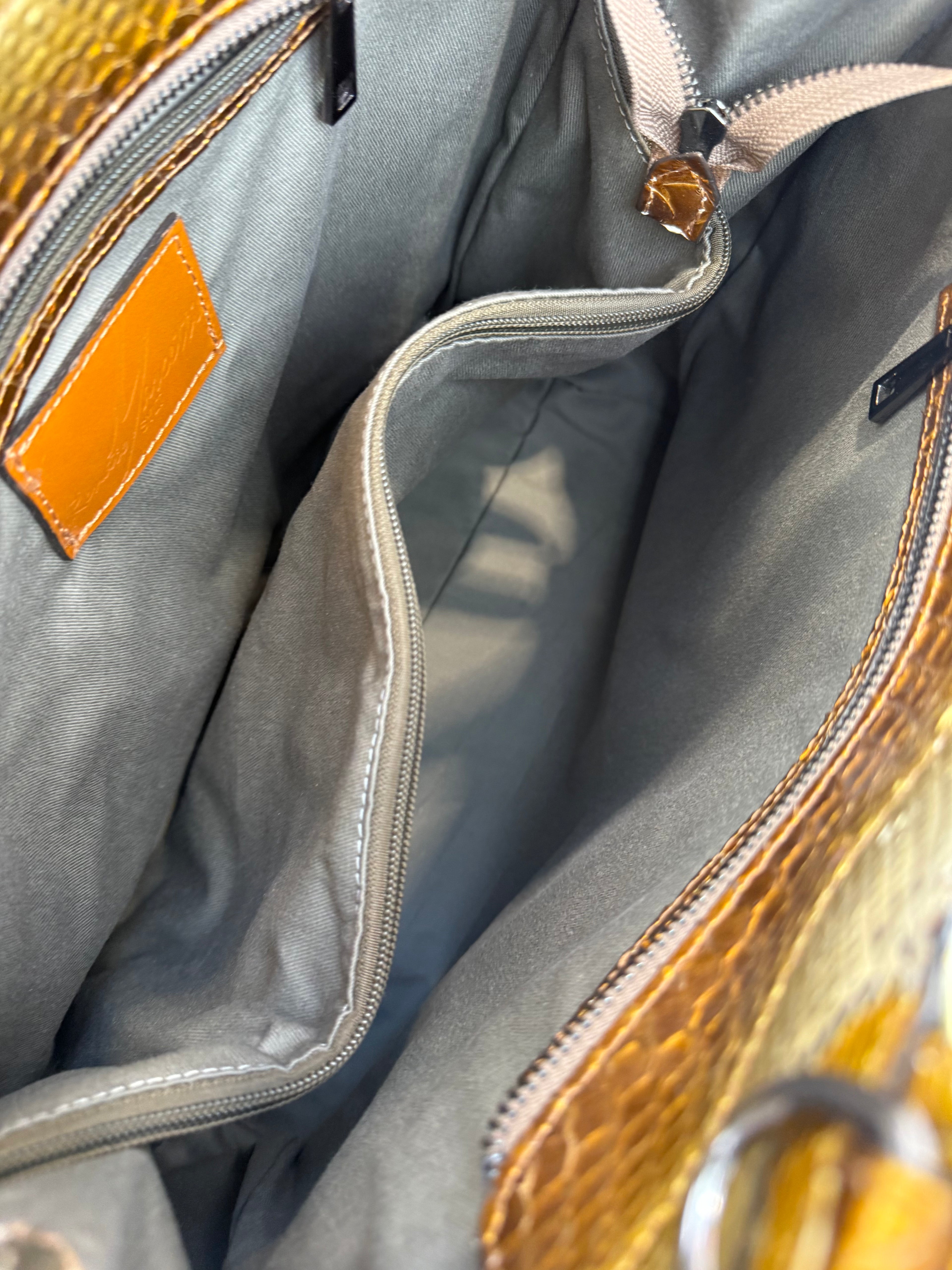 Shopper Python Silver-Gold