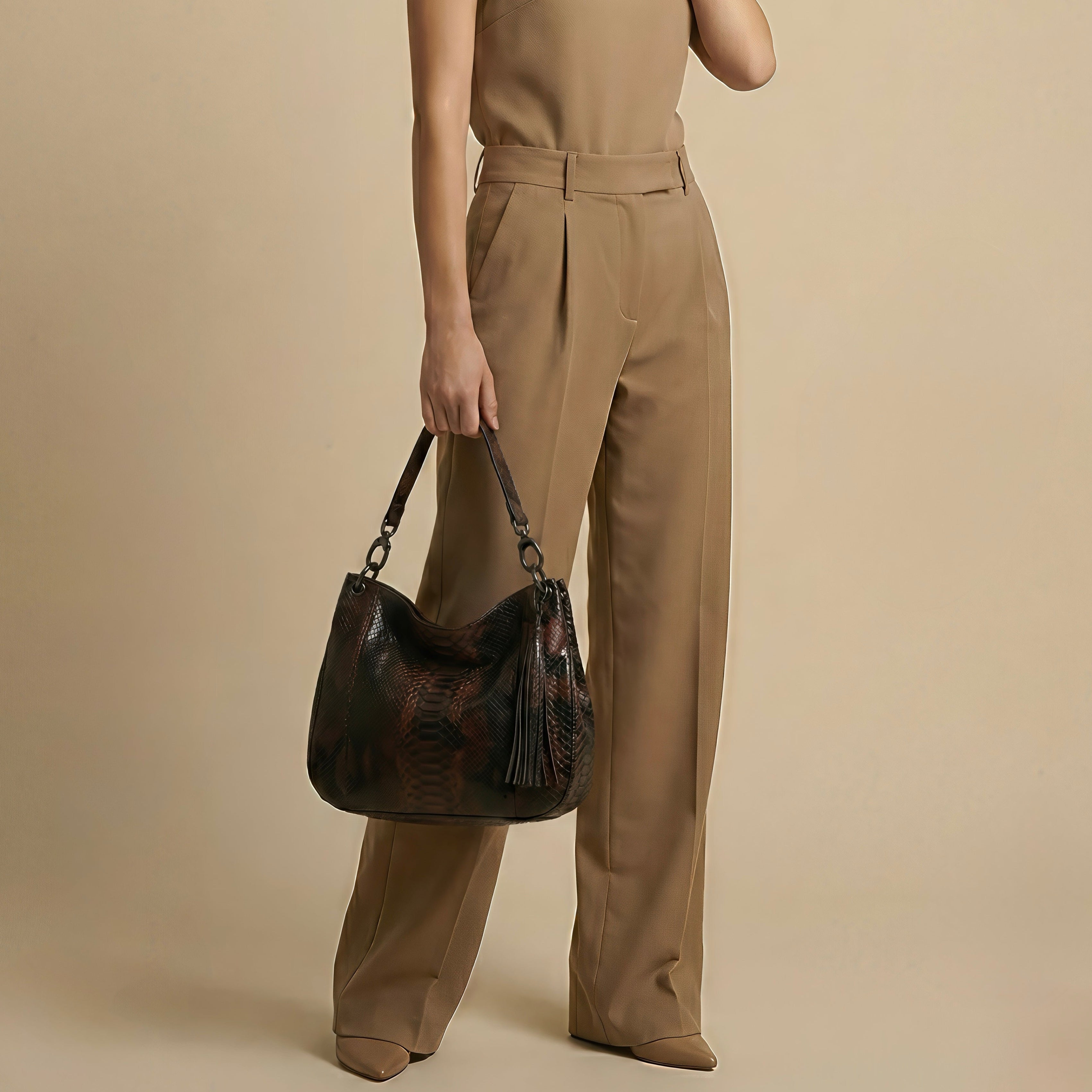 Coachanella Python Dark Red