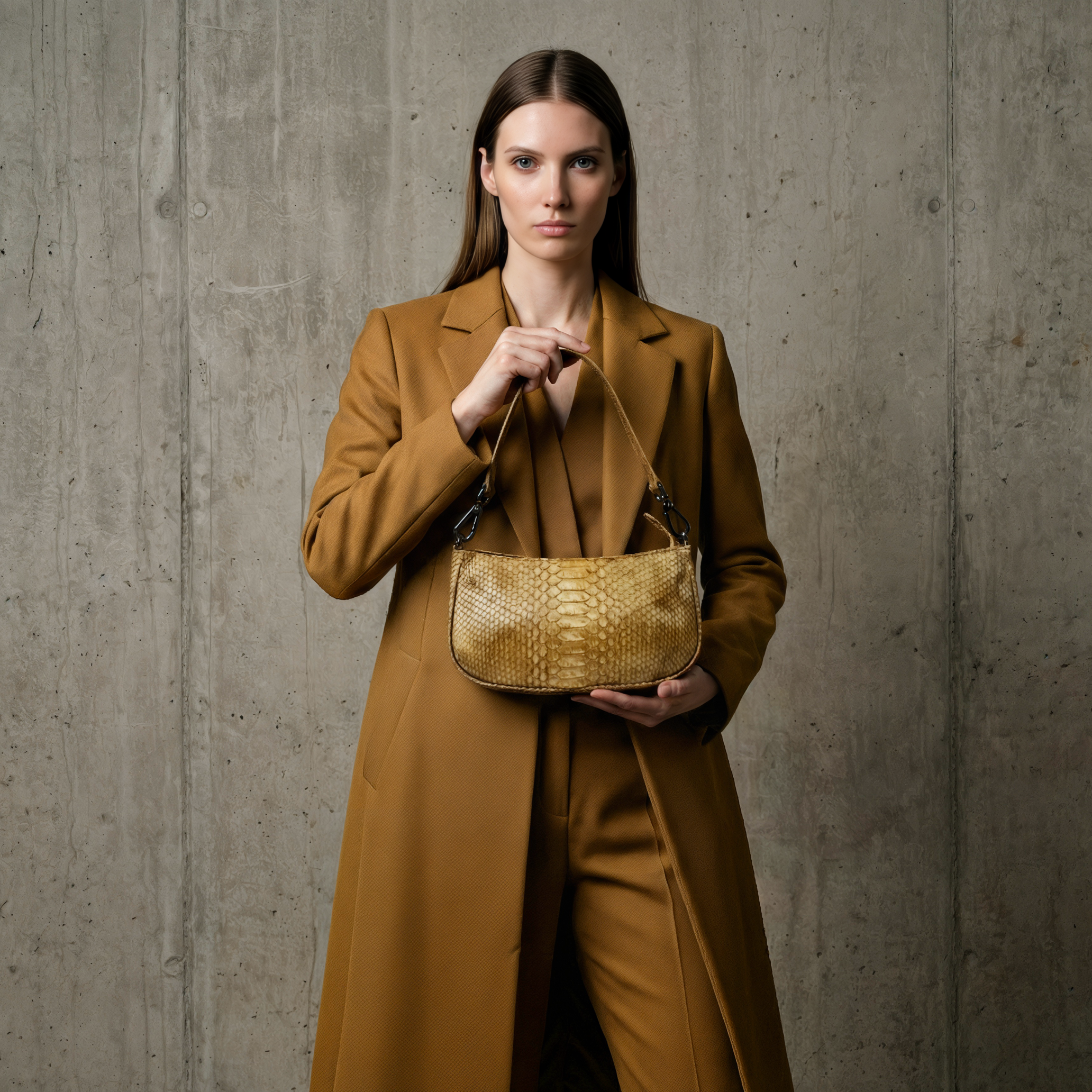 Baguette Python Gold