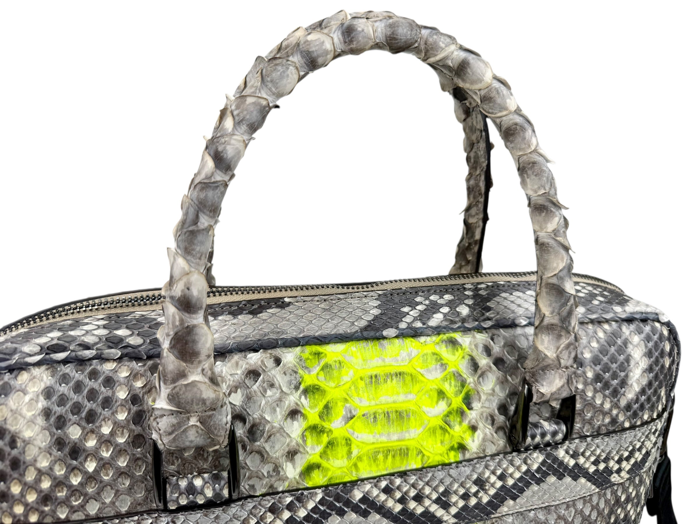 Business Python Grey-Yellow