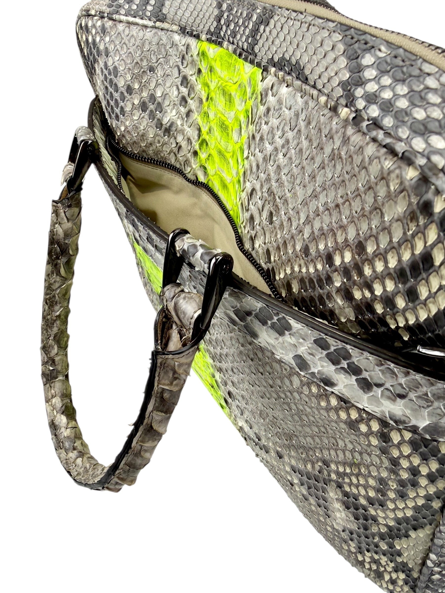 Business Python Grey-Yellow