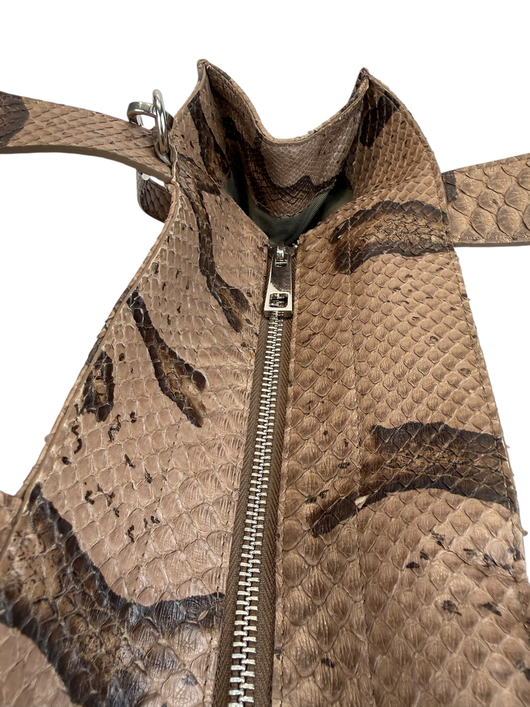 Shopper Python Brown Abstract