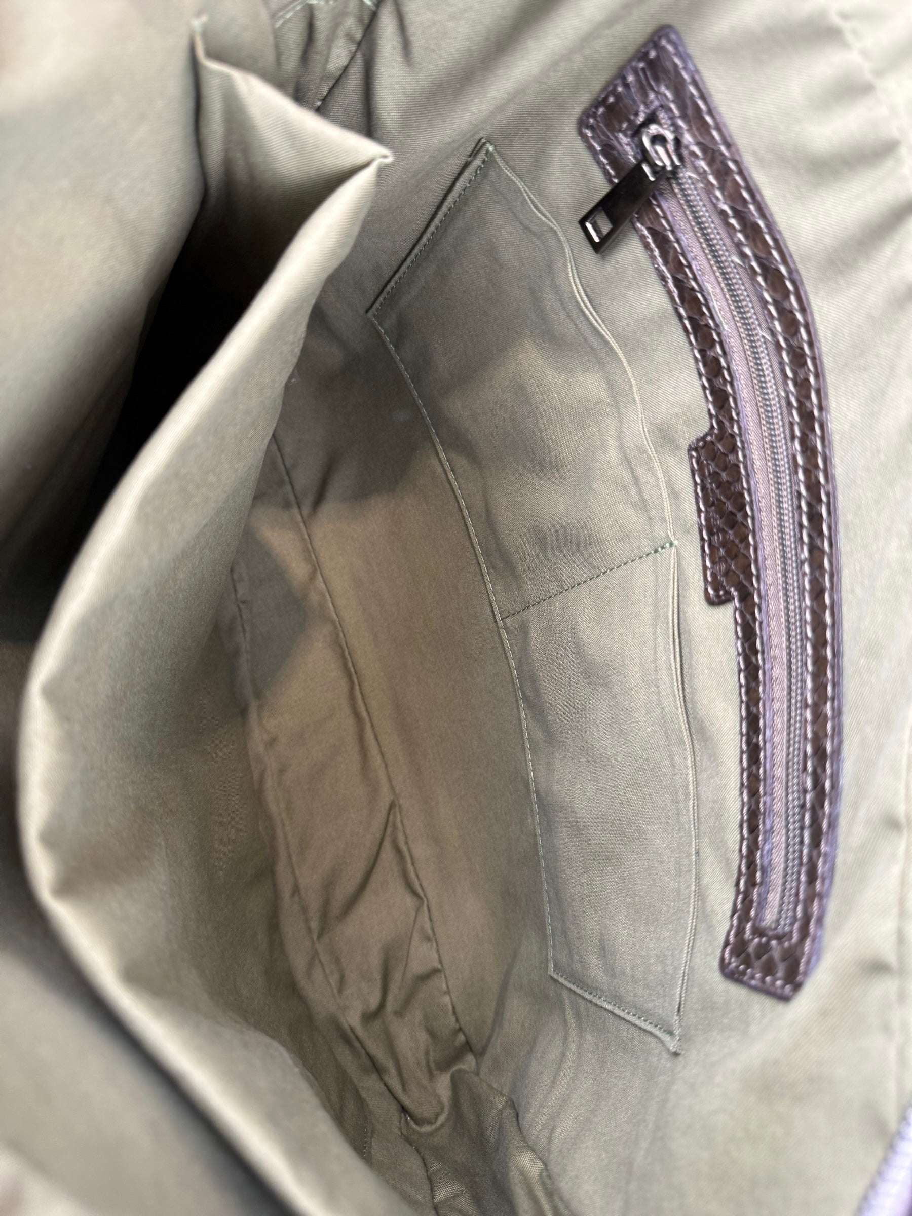 Business Python Brown-Green