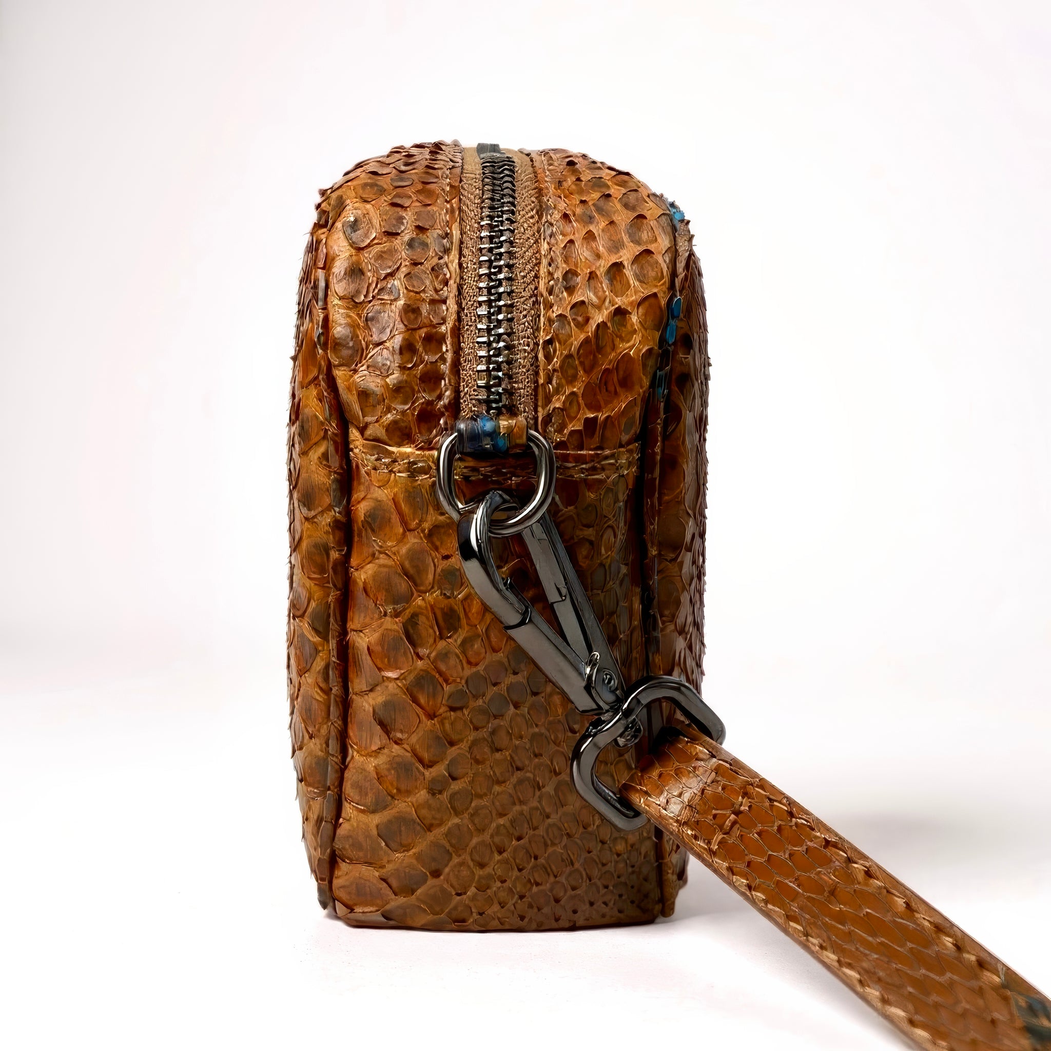 Saponetta Python Brown-Blue