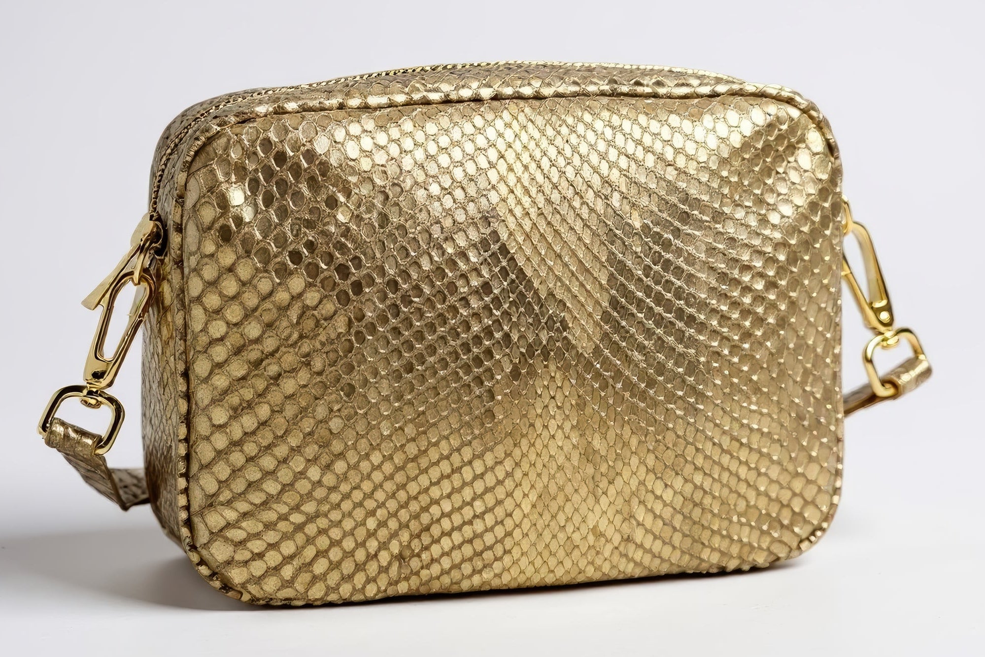 Saponetta Python Gold