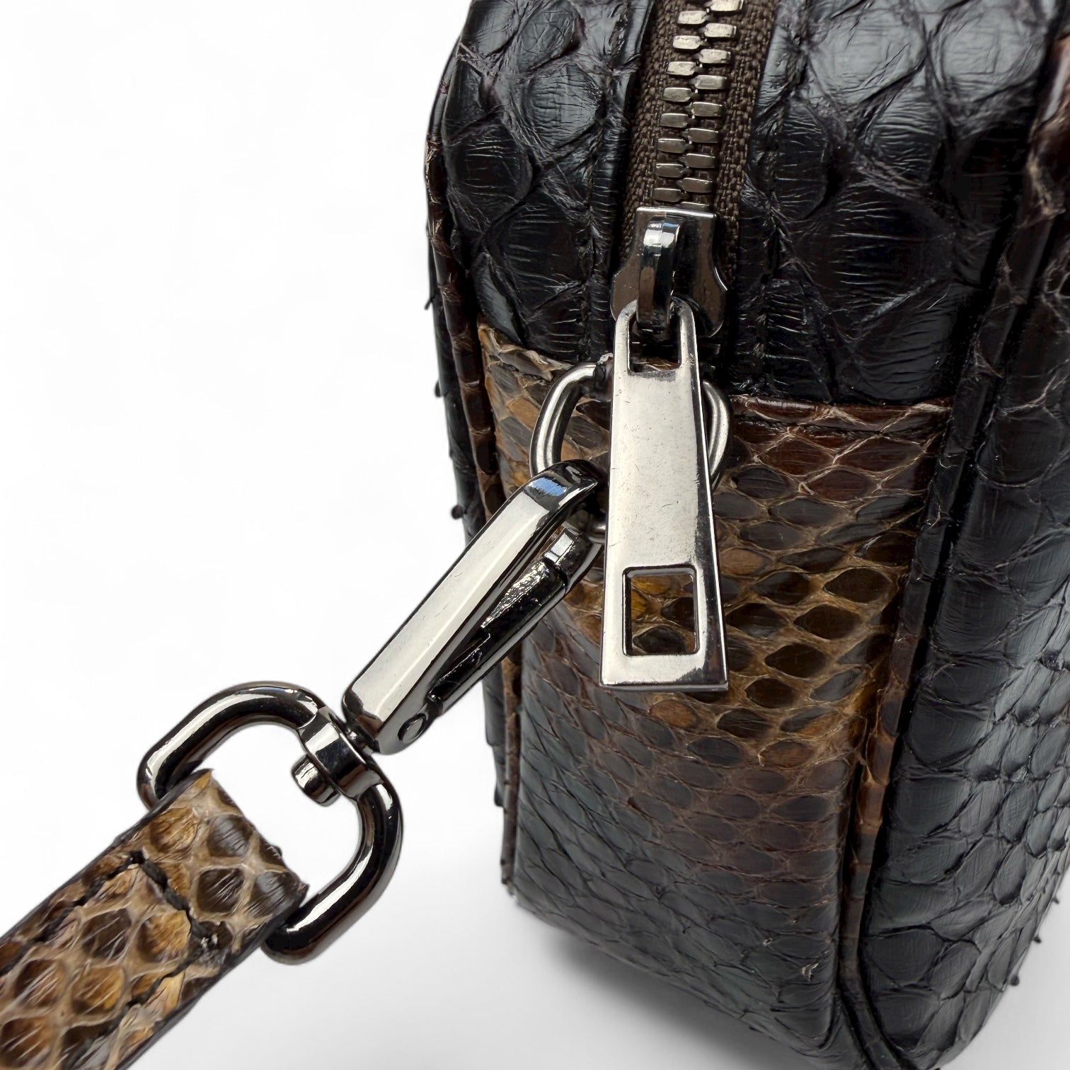 Saponetta Python Black-Brown